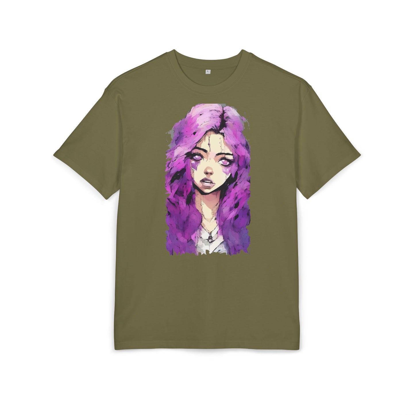 Artistic Oversize Tee - Stylish Women’s Graphic Tee, Casual Streetwear Top, Gift for Her, Unique Art Apparel, Trendy Everyday Wear