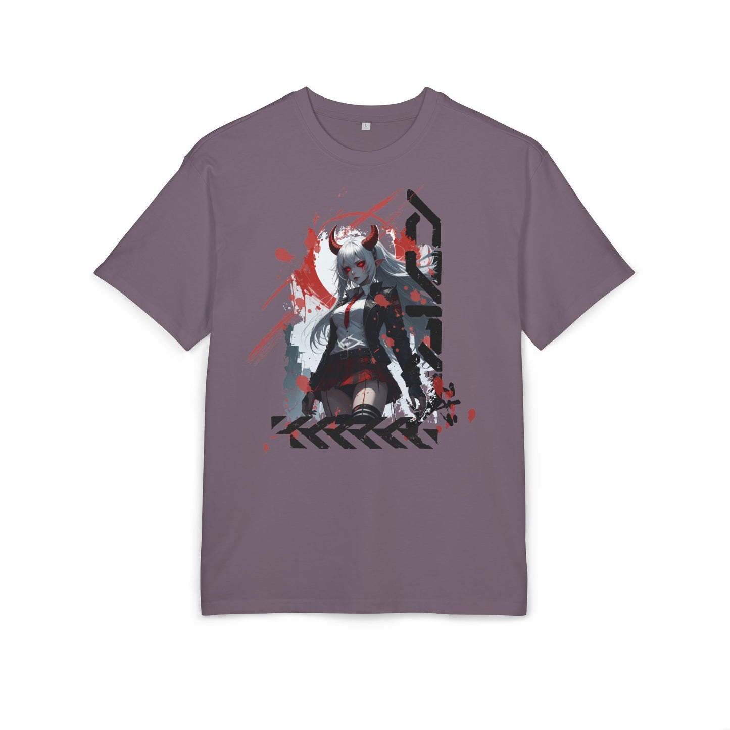 Unique Graphic Loose Fit Tee, Oversized T-Shirt, Streetwear Style, Trendy Casual Wear, Gift for Anime Lovers, Art-Inspired Fashion