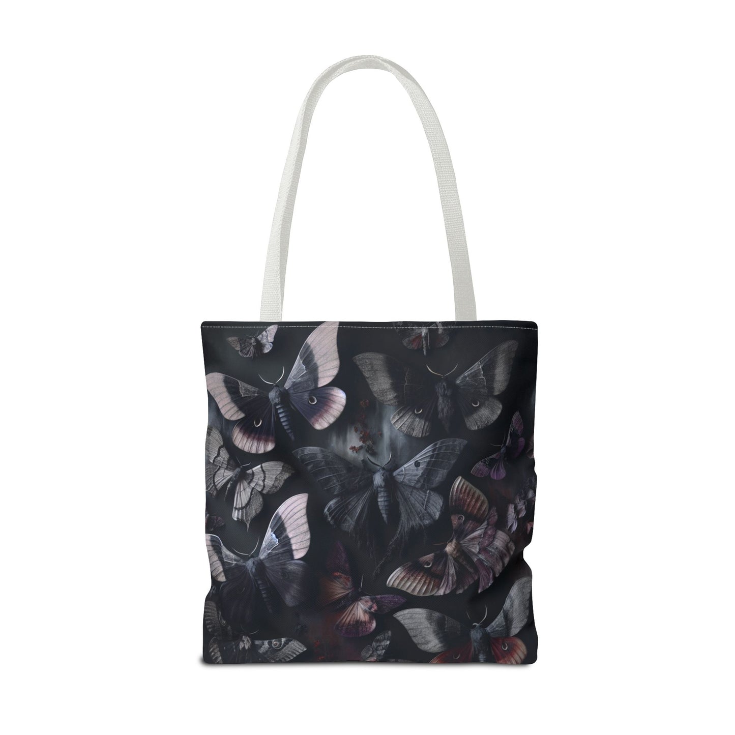 Gothic Moth Bag - Stylish and Versatile, Eco-friendly Shopping, Gift for Nature Lovers, Beach and Travel Use, Bohemian Decor