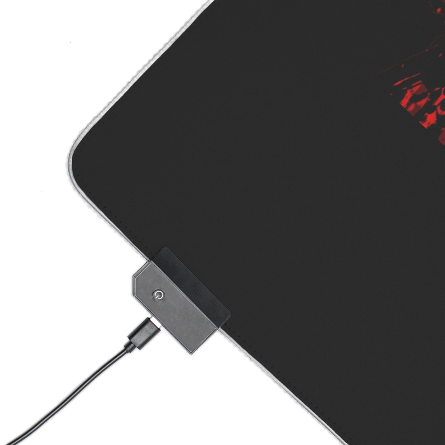 Hyped LED Gaming Mouse Pad, Cyberpunk Desk Decor, Gamer Gift, Gaming Setup Accessory, RGB Mousepad, Unique Gaming Gear