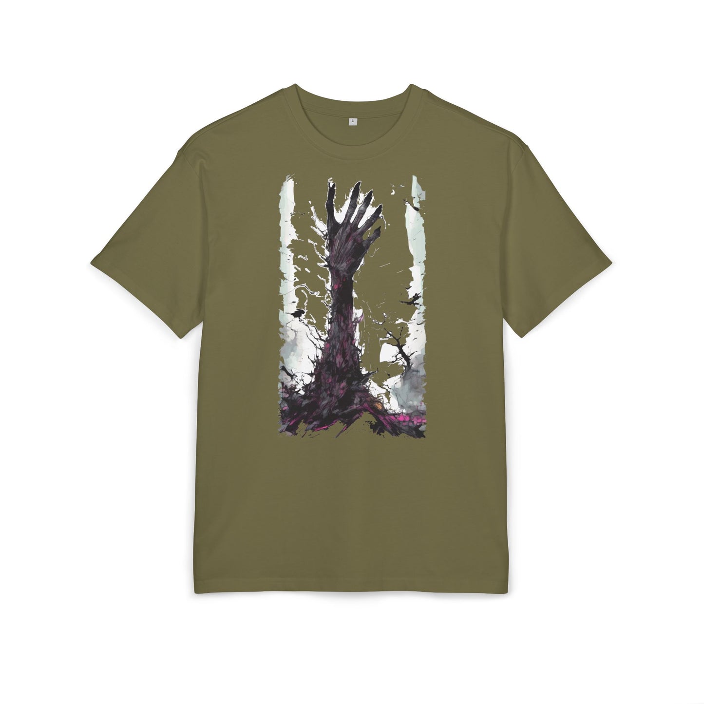 Artistic Oversized Unisex Tee, Graphic Tee, Casual Wear, Streetwear Style, Gift for Art Lovers, Unique T-Shirt Design