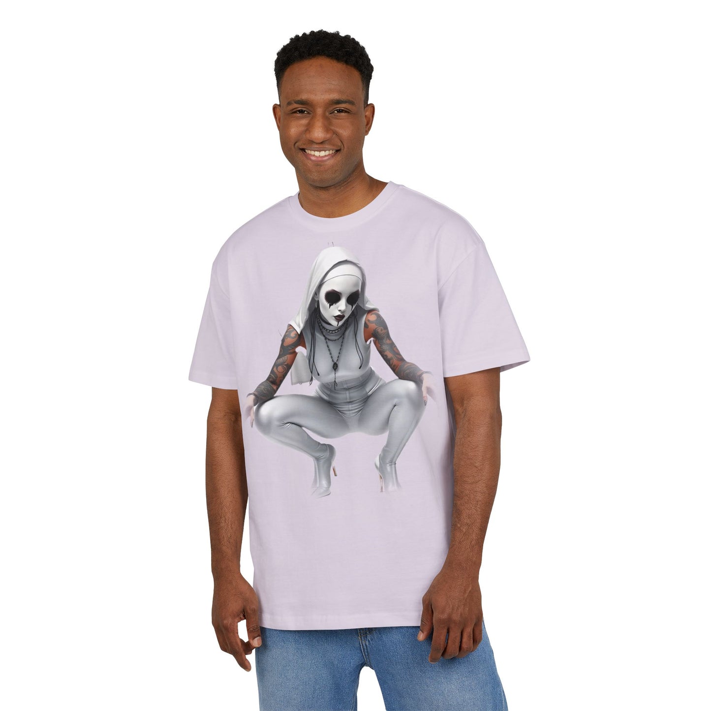 Horror Style Oversized Unisex T-shirt
