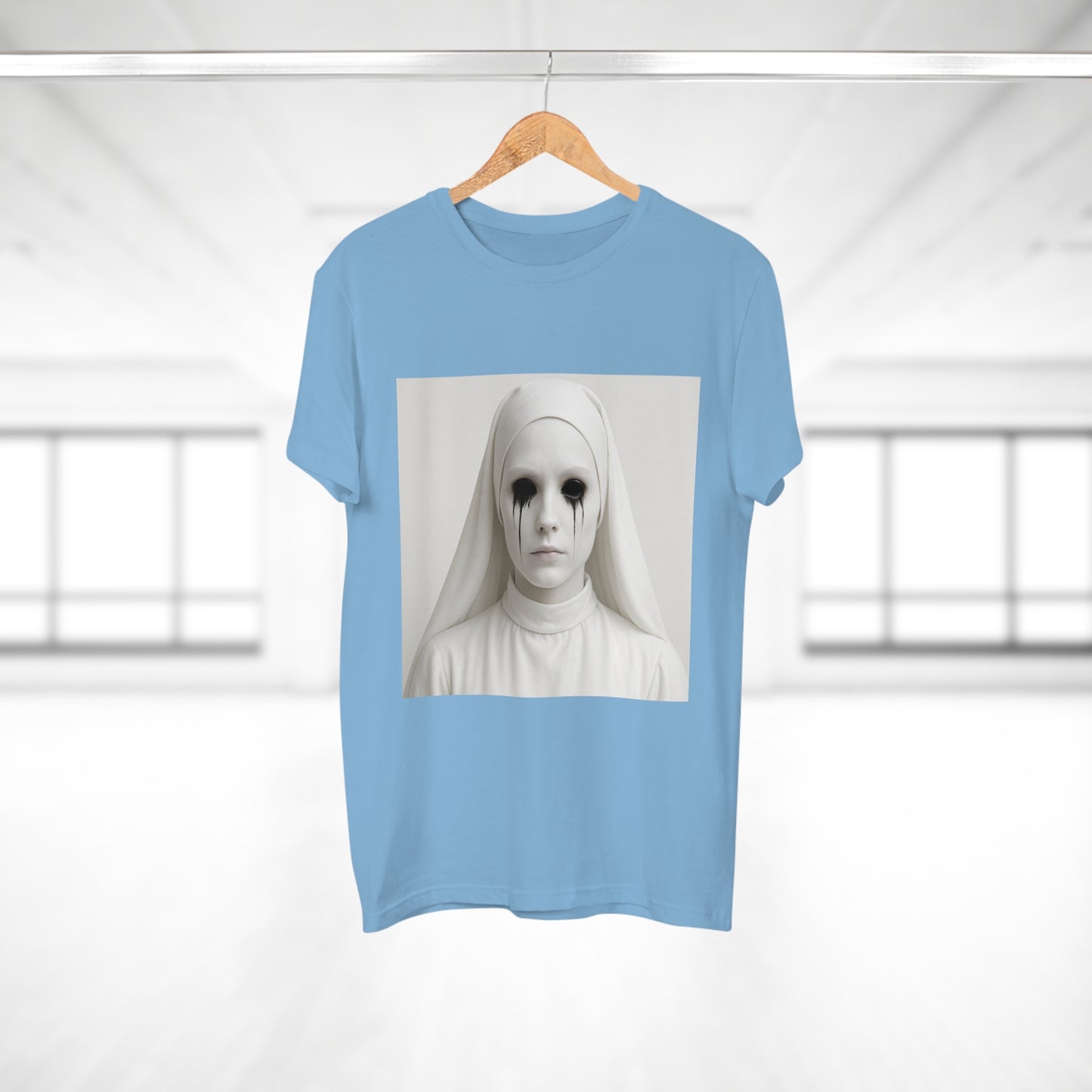 Spooky Art Tee, Unisex Graphic T-shirt, Halloween Costume, Horror Aesthetic Shirt, Creepy Vintage Look Top