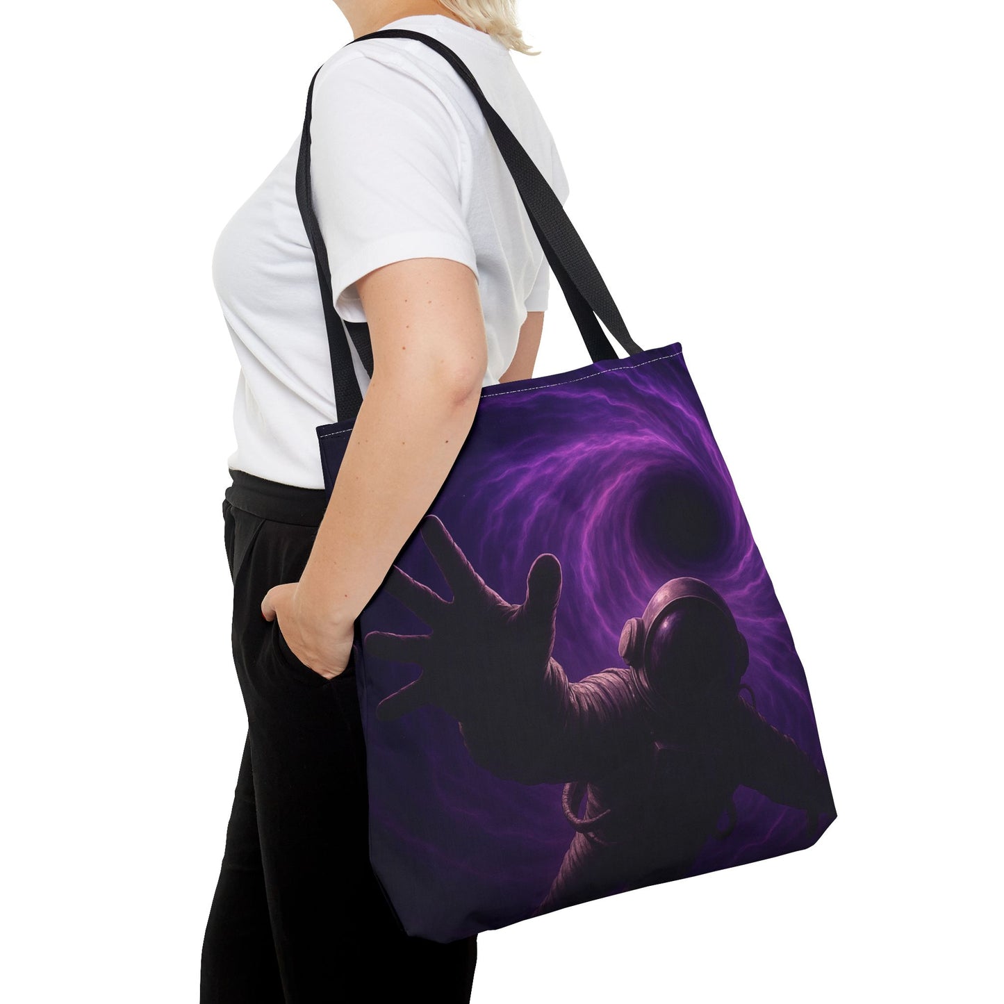 Cosmic Adventure Tote Bag | Astronaut Design | Space Lover Gift | Eco-Friendly Shopping Bag | Stylish Everyday Carryall | Unique Art Tote
