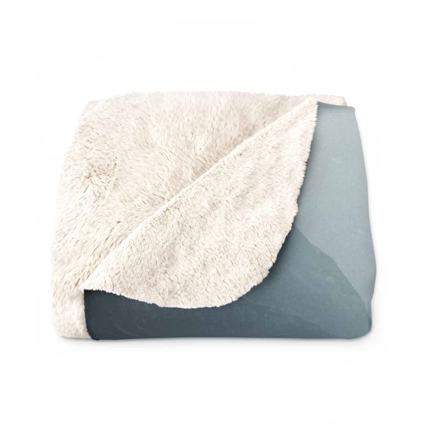 Cosmic Sherpa Fleece Blanket - Futuristic Design for Home Comfort