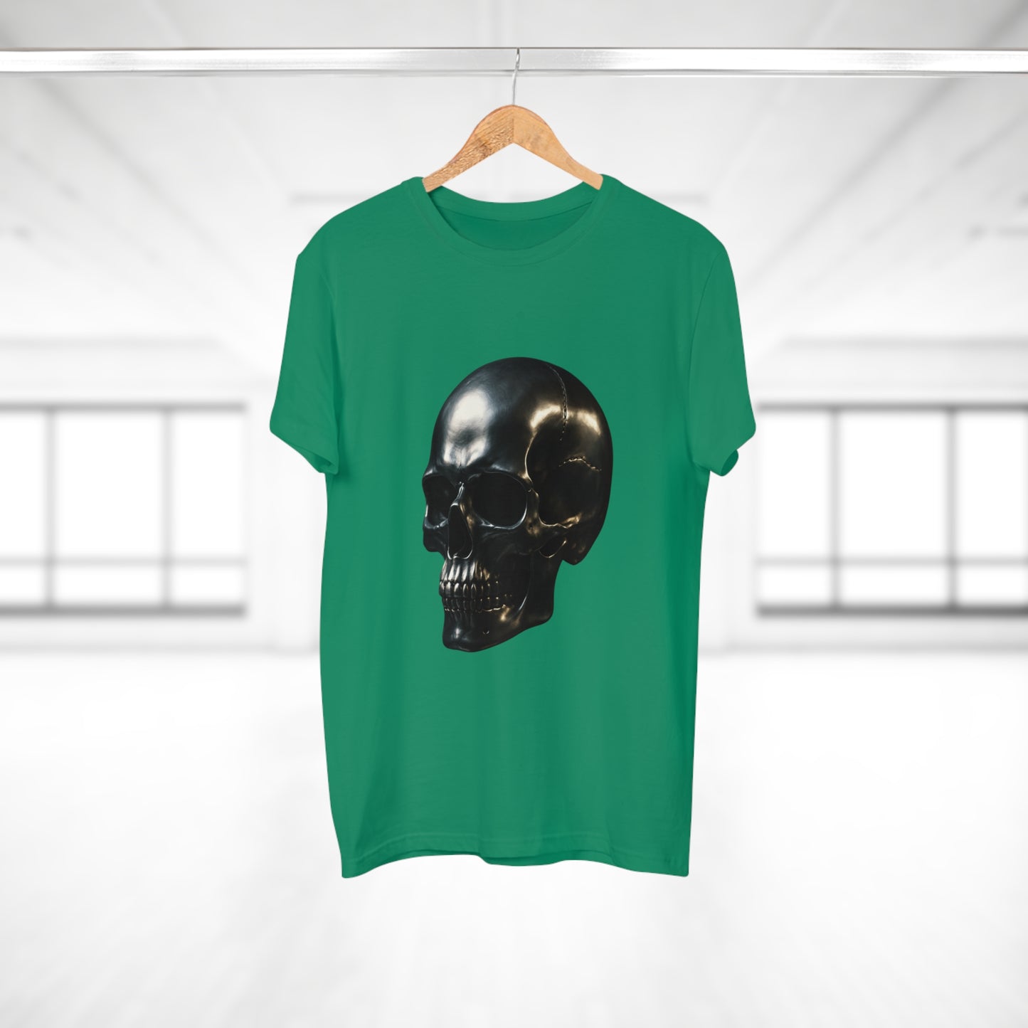 Gothic Skull Unisex T-Shirt, Edgy Graphic Tee, Halloween Apparel, Men's Casual Wear, Gift for Him