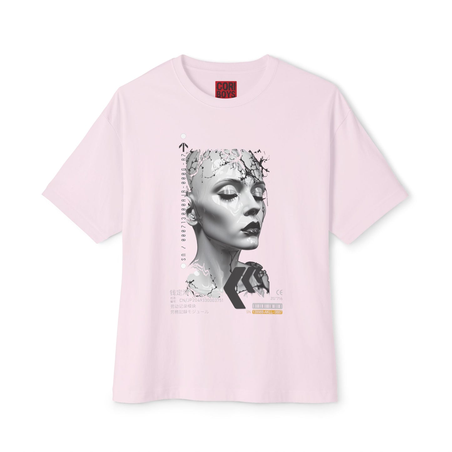 Chic Graphic Tee, Unisex Streetwear, Trendy Oversized Shirt, Modern Art T-Shirt, Casual Wear for Everyday Style