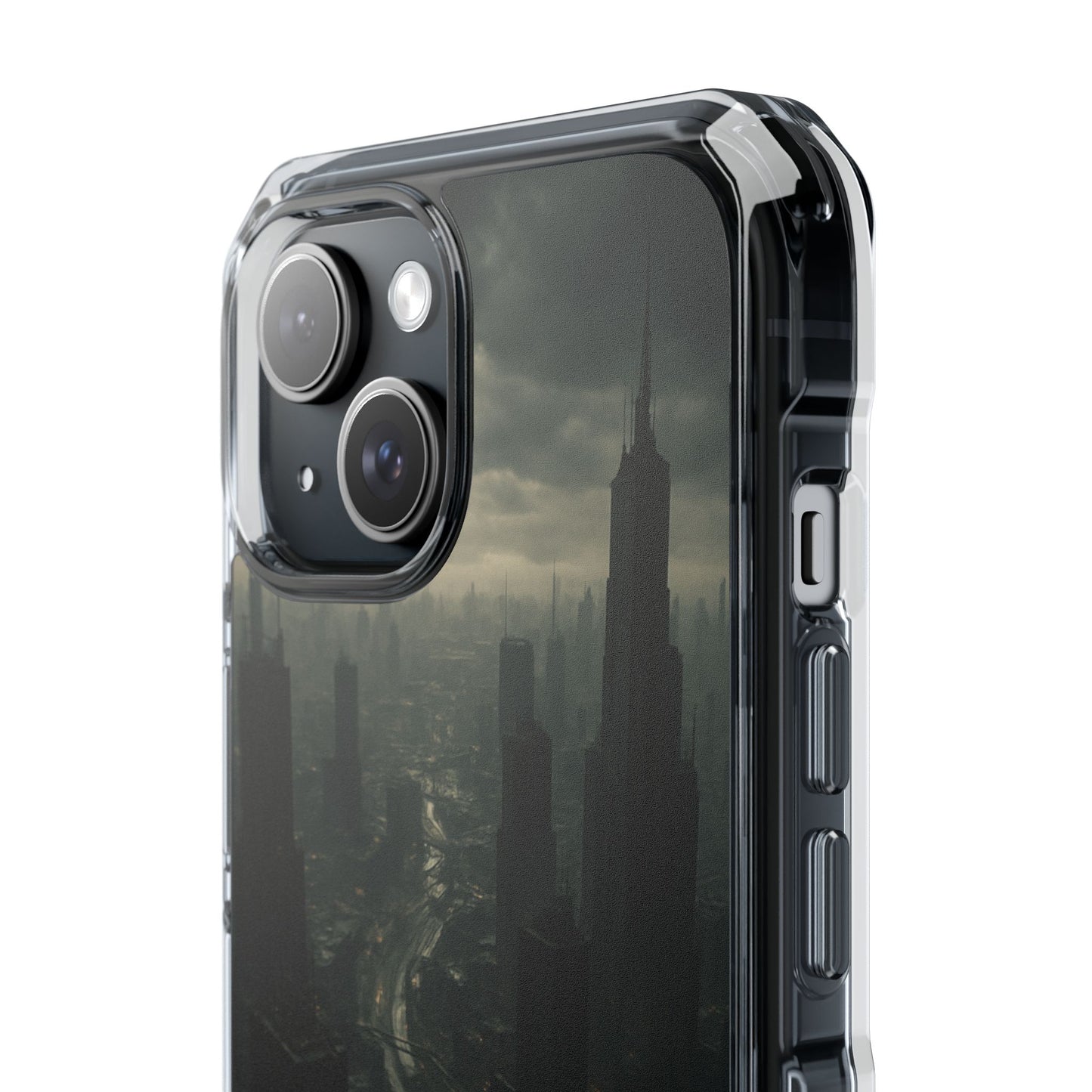 Magnetic Clear Impact Cases for a Stylish and Protective Phone Add a Futuristic Touch, Gift for Tech Lovers, Birthday or Holiday Present