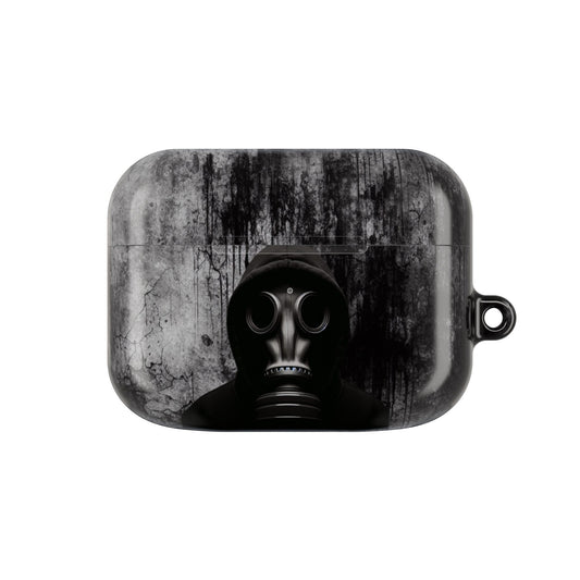 Gritty AirPod Cases - Urban Style, Tech Accessories, Music Lover Gift, Black & Gray Aesthetic, Unique Earbud Cases, Trendy Tech Gear