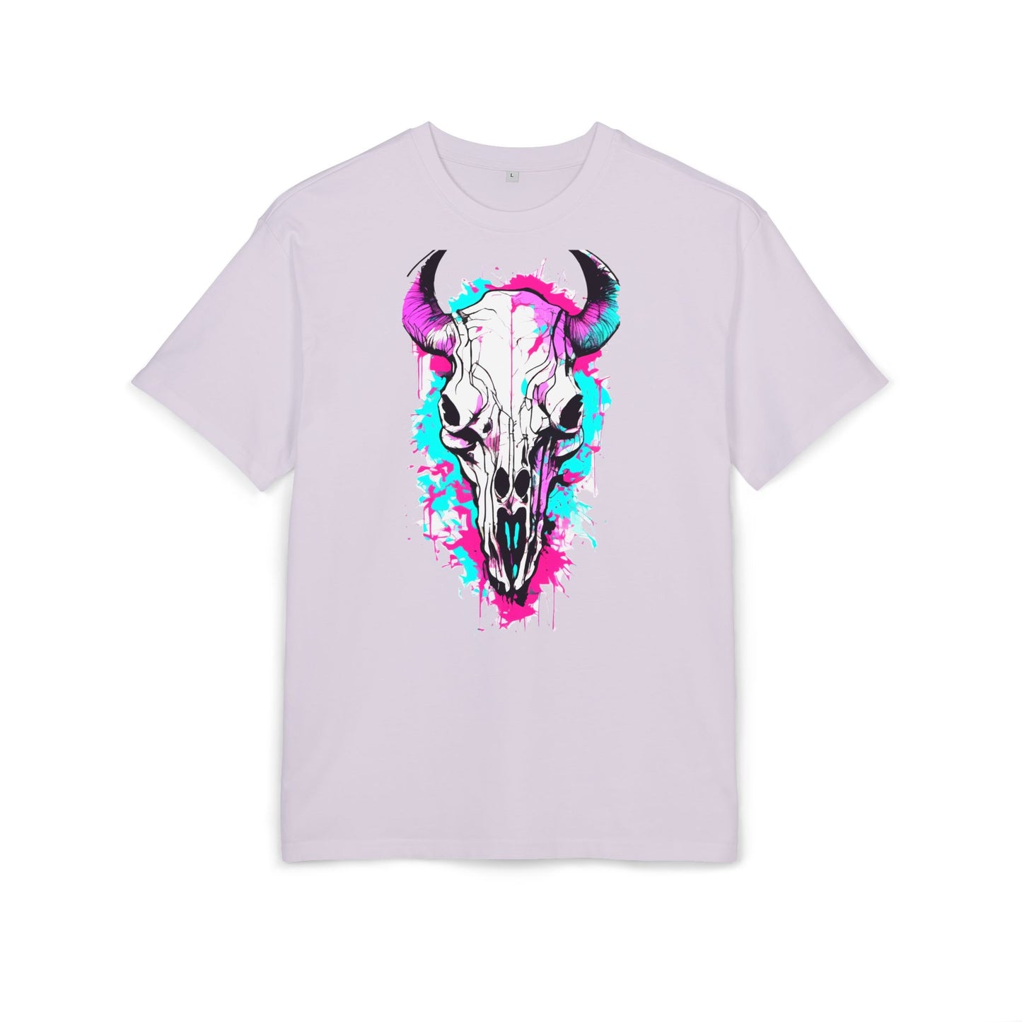 Vibrant Skull Graphic Tee for Art Lovers, Casual Wear, Unique Gift, Festival Apparel, Street Style Fashion