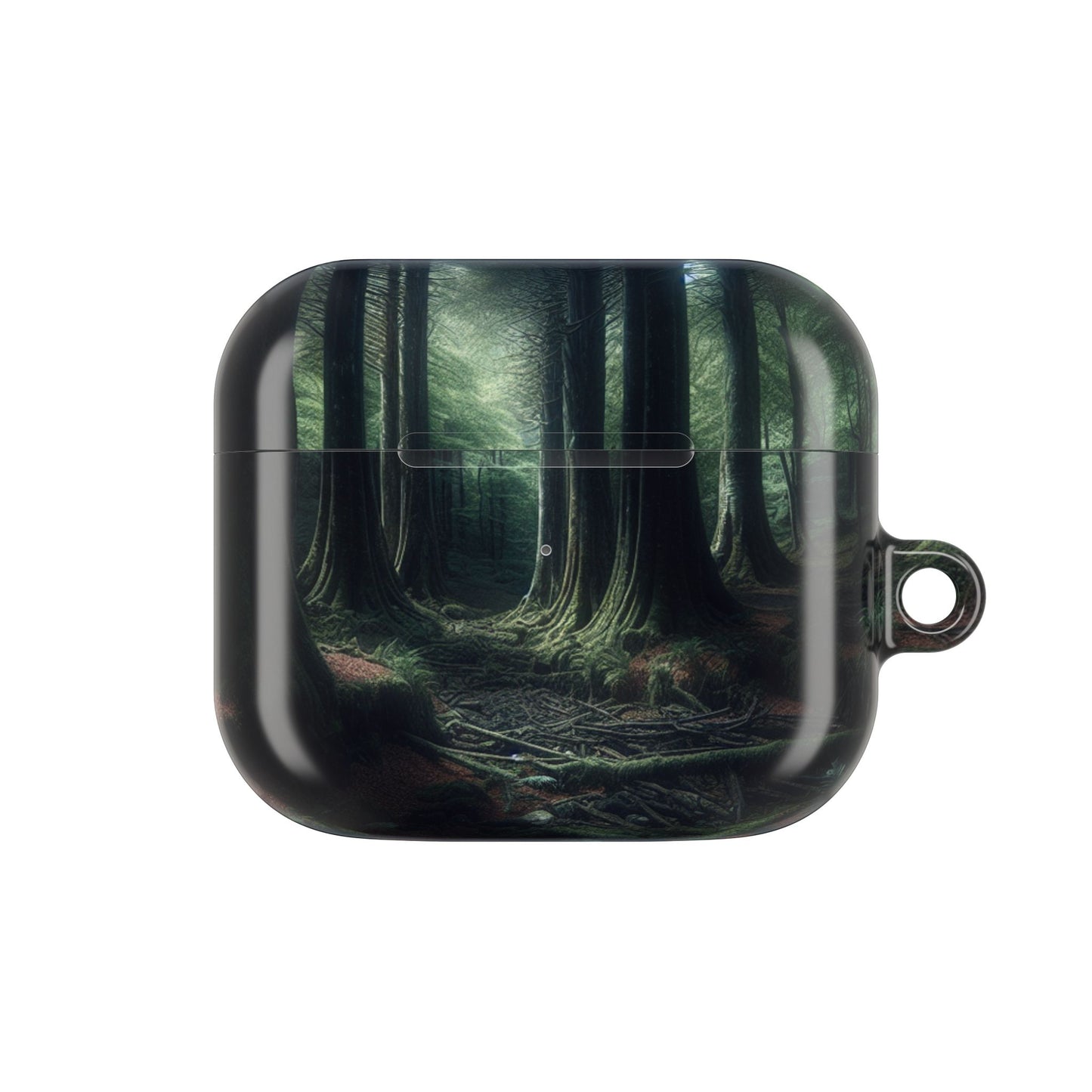 Nature-Inspired AirPod Cases, Forest Style Protective Cover, Eco-Friendly Gift for Nature Lovers, Tech Accessory for Travel