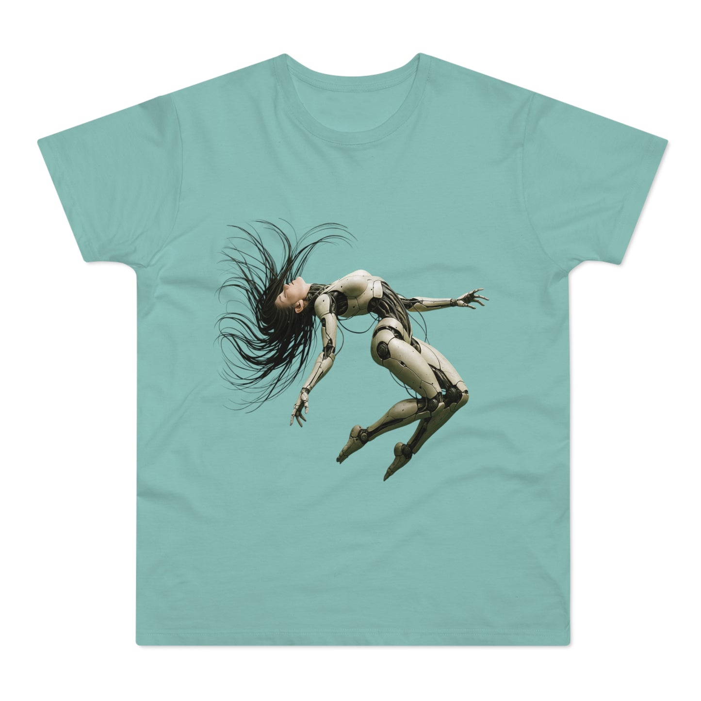 Futuristic Robot Graphic Tee for Men & Women, Tech Lover Gift, Unisex T-Shirt, Casual Wear, Unique Gift, Trendy Fashion