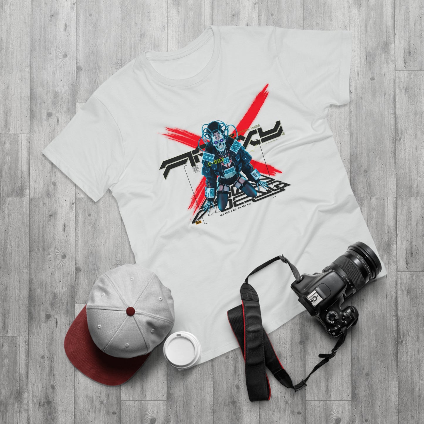 Futuristic Robot Graphic Tee - Unisex Casual T-Shirt, Geek Fashion, Gift for Gamers, Science Fiction Style, Birthday Present