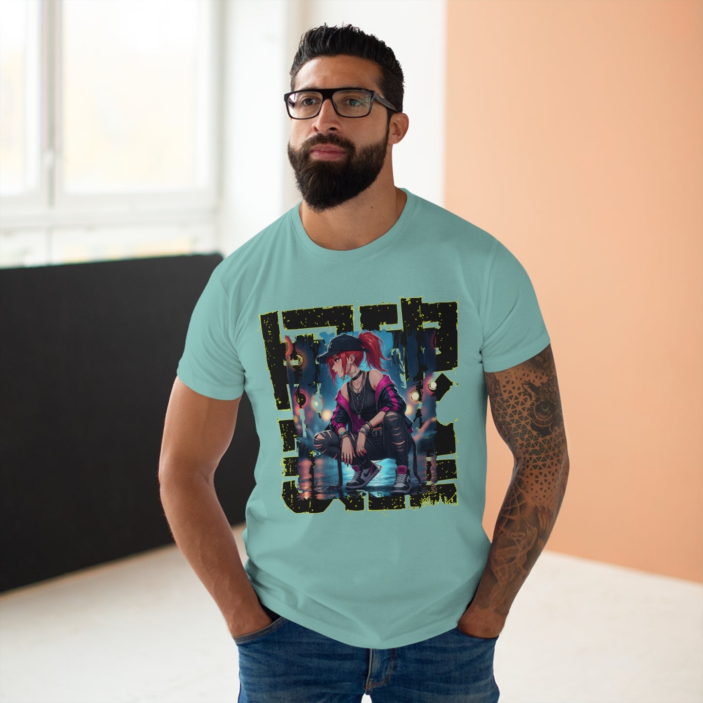 Trendy Graphic Tee for Men & Women, Urban Style Shirt, Casual Wear, Gift for Gamer, Streetwear Apparel