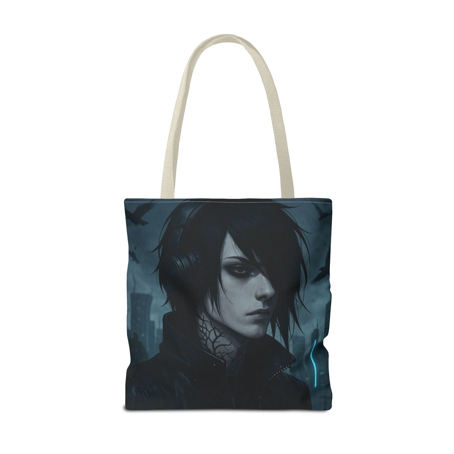 Gothic Art Tote Bag - Stylish Reusable Shopping Bag, Perfect for Music Concerts, Festivals, Gifts, Eco-Friendly Storage