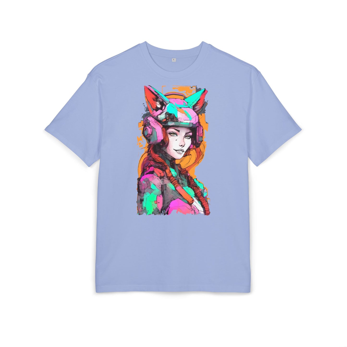 Colorful Artistic Oversized Tee, Graphic T-Shirt, Unisex Casual Wear, Bohemian Style, Gift for Art Lovers, Statement Fashion