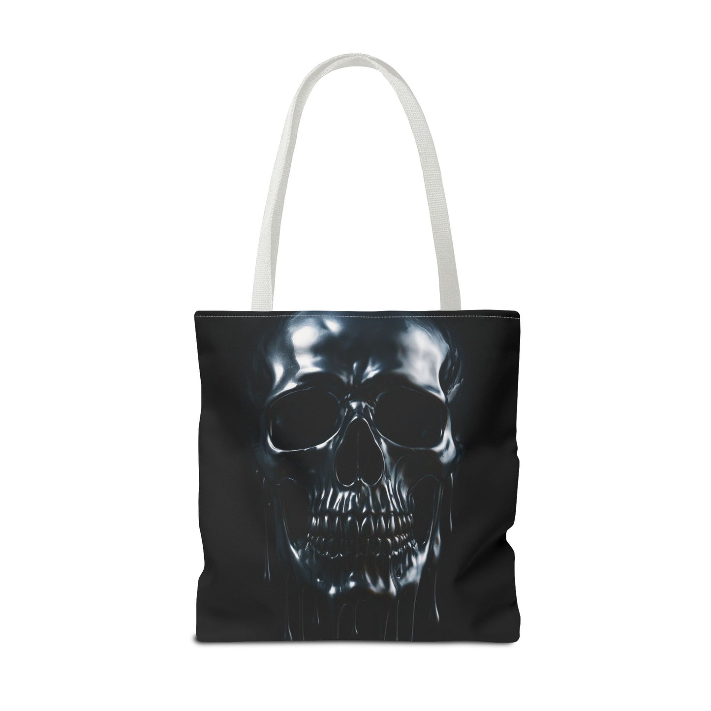 Gothic Skull Tote Bag, Edgy Fashion Accessory, Perfect for Halloween, Unique Gift Idea, Stylish Shopping Companion, All-Occasion Use