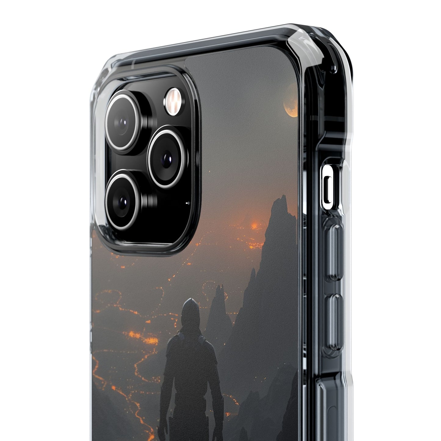 Magnetic Clear Impact Phone Cases, Adventure Phone Cover, Gamer Gift, Customizable Phone Shell, Trendy Tech Accessory