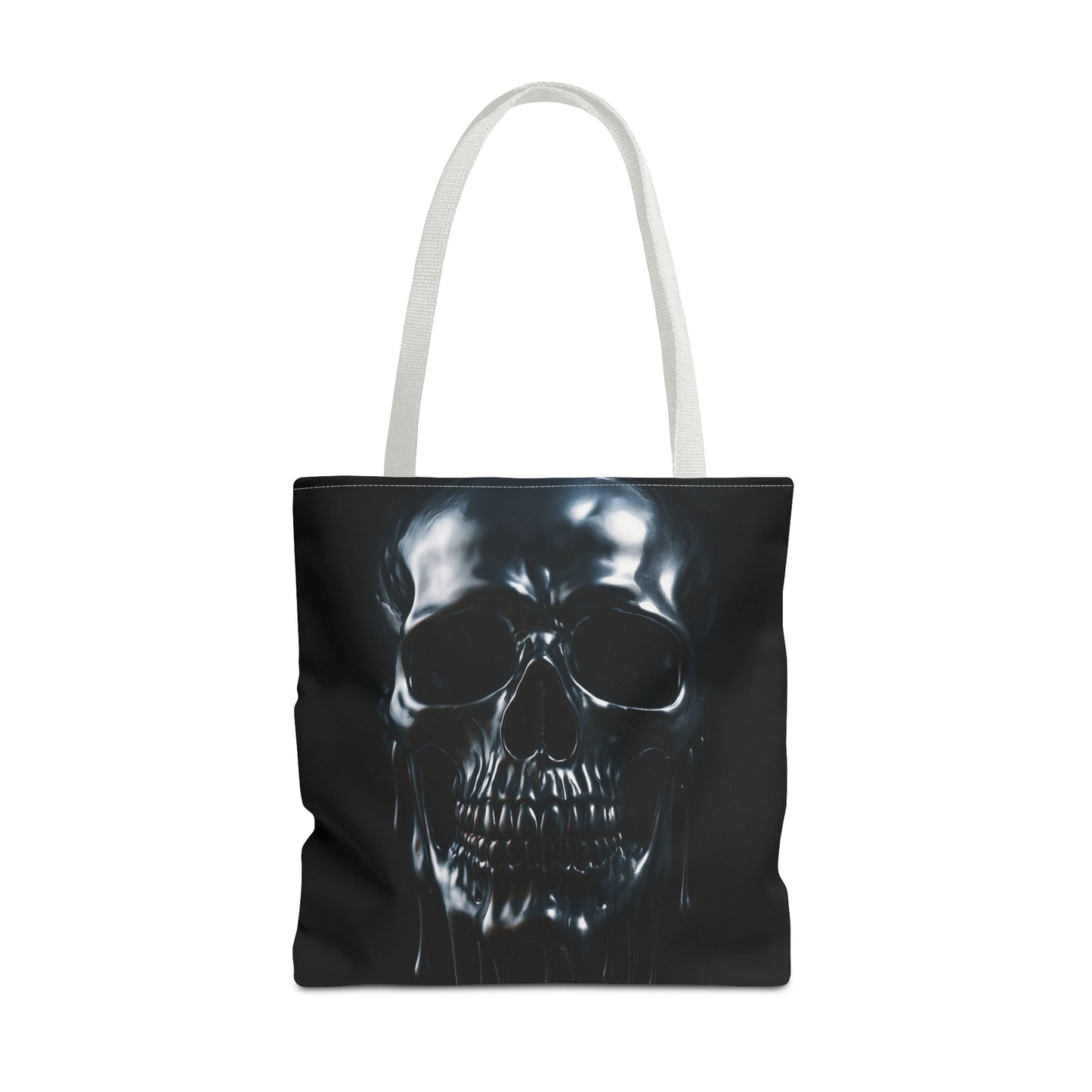 Gothic Skull Tote Bag, Edgy Fashion Accessory, Perfect for Halloween, Unique Gift Idea, Stylish Shopping Companion, All-Occasion Use