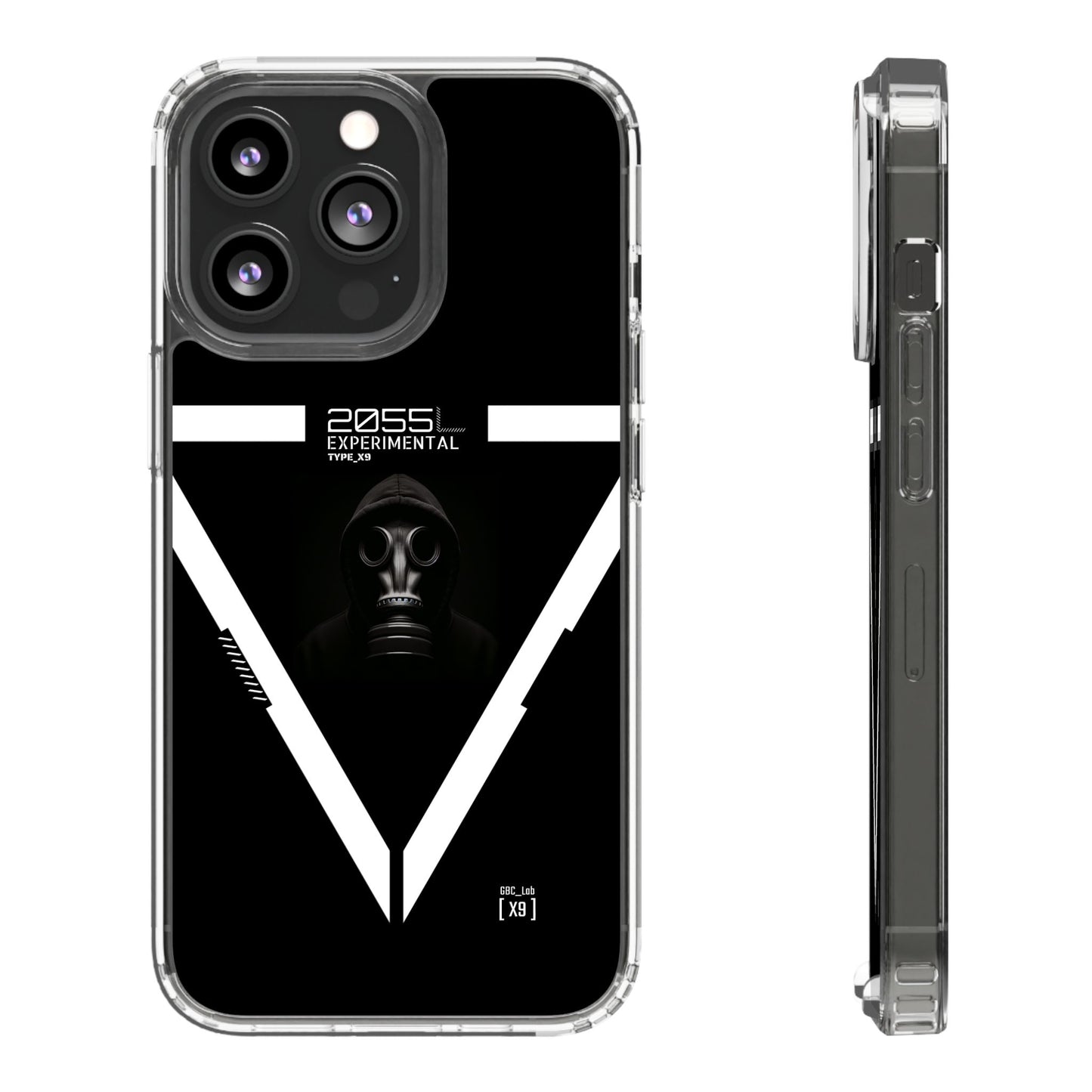 Clear Phone Case - Cyber Design Print