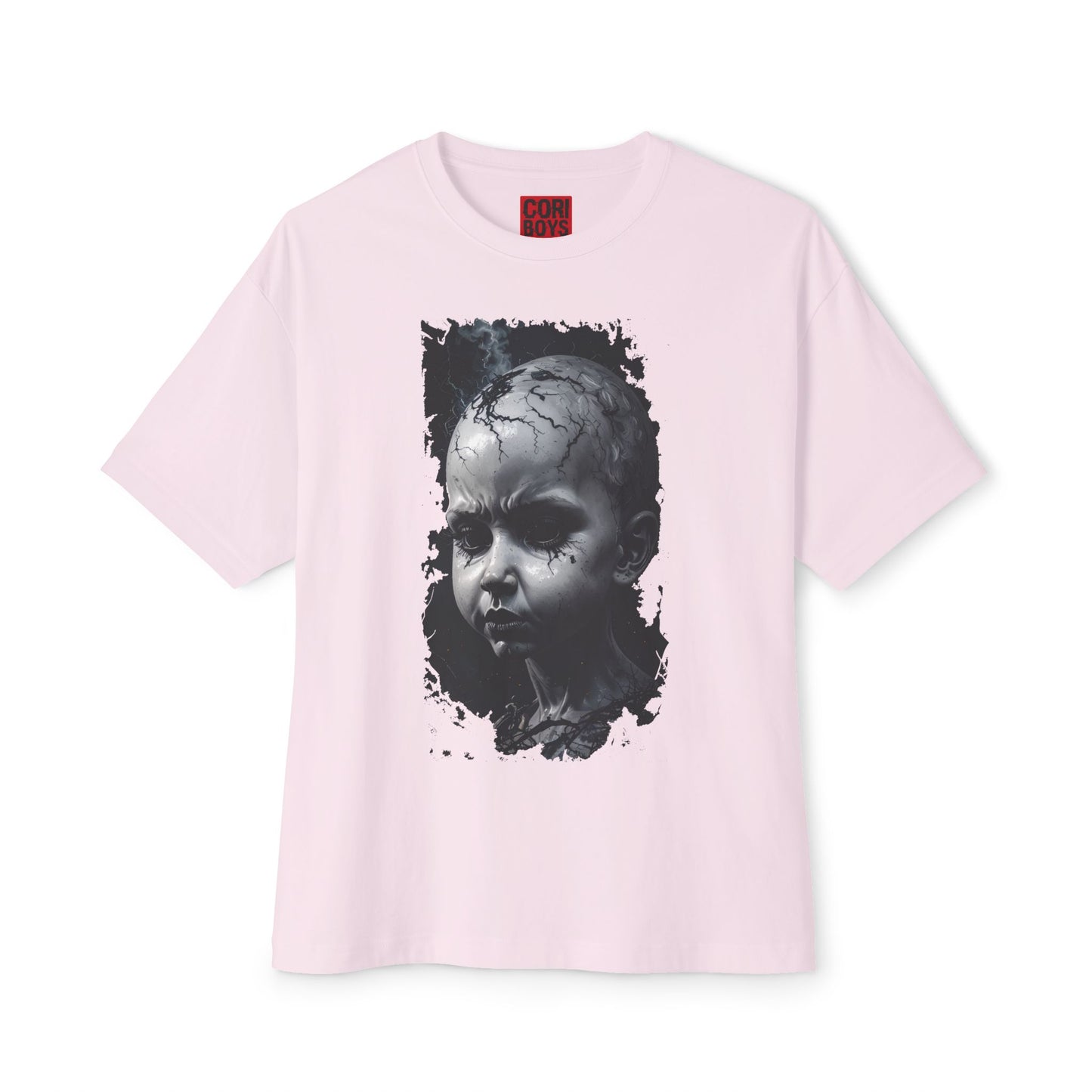 Edgy Unisex Oversized Tee - Streetwear Graphic Top, Casual Style, Everyday Wear, Unique Gift, Alternative Fashion