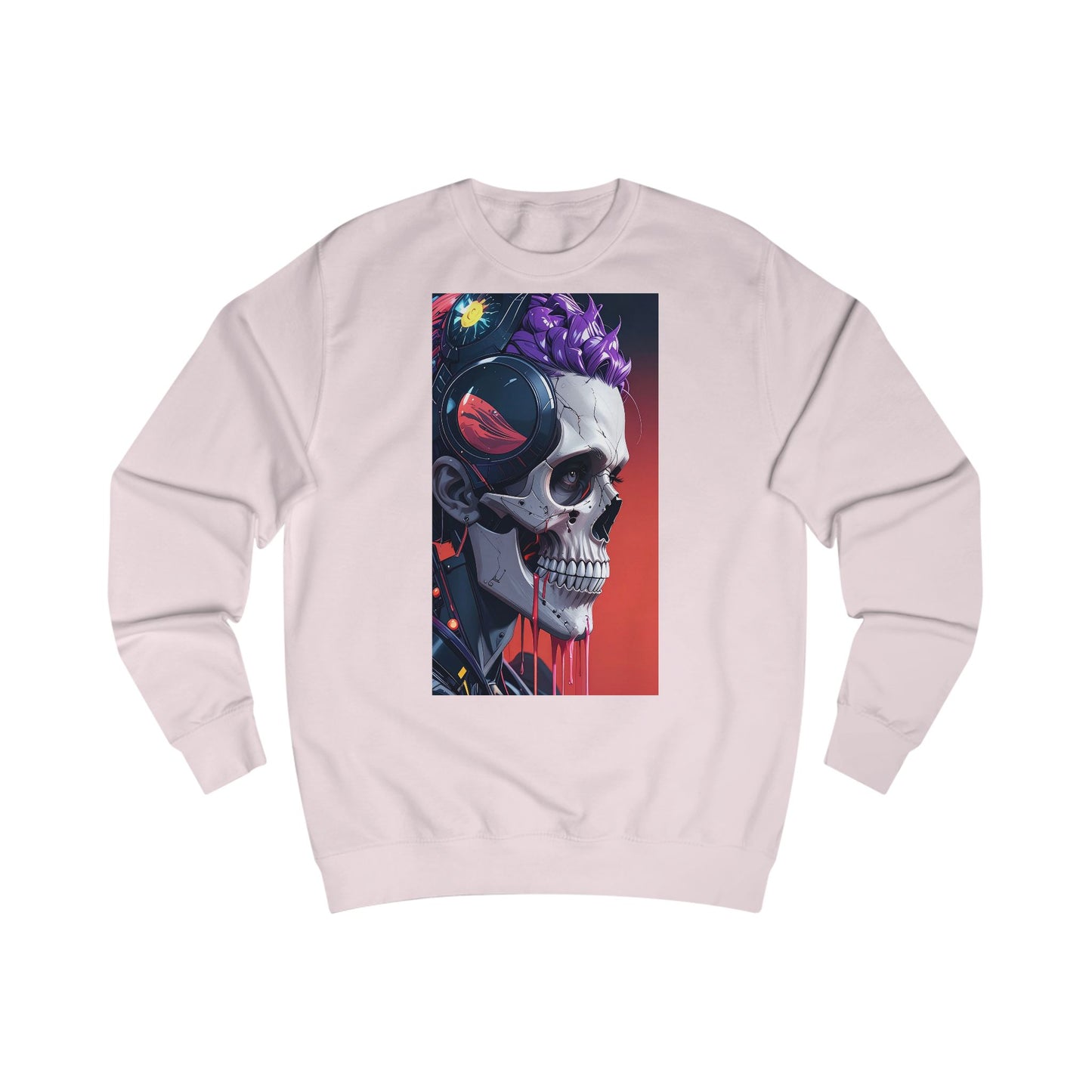 Sugar Skull Unisex Sweatshirt - Cozy Halloween Apparel, Day of the Dead Inspired, Gift for Him/Her, Fall Fashion