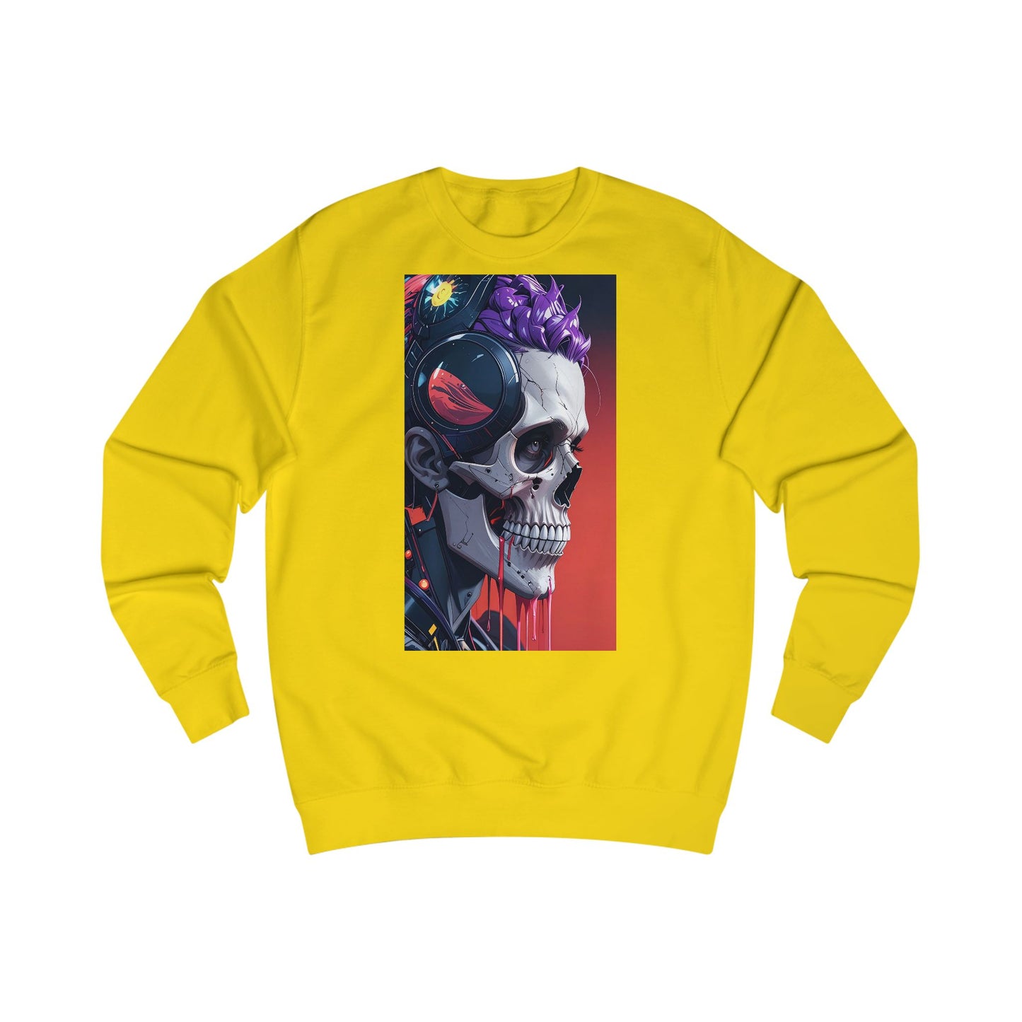 Sugar Skull Unisex Sweatshirt - Cozy Halloween Apparel, Day of the Dead Inspired, Gift for Him/Her, Fall Fashion