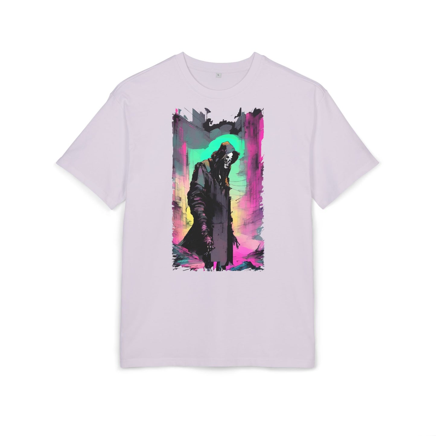 Vibrant Oversize Graphic Tee, Unisex Heavy Tee, Streetwear, Casual Wear, Unique Art Shirt, Gift for Him/Her/Friends