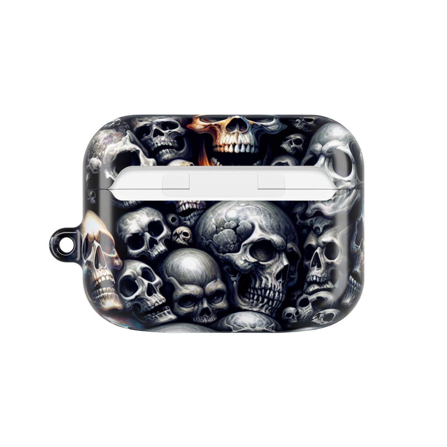Gothic Skull AirPod Cases - Edgy Accessories for Music Lovers, Unique Gift for Teens, Halloween, Gothic Style, Skull Designs