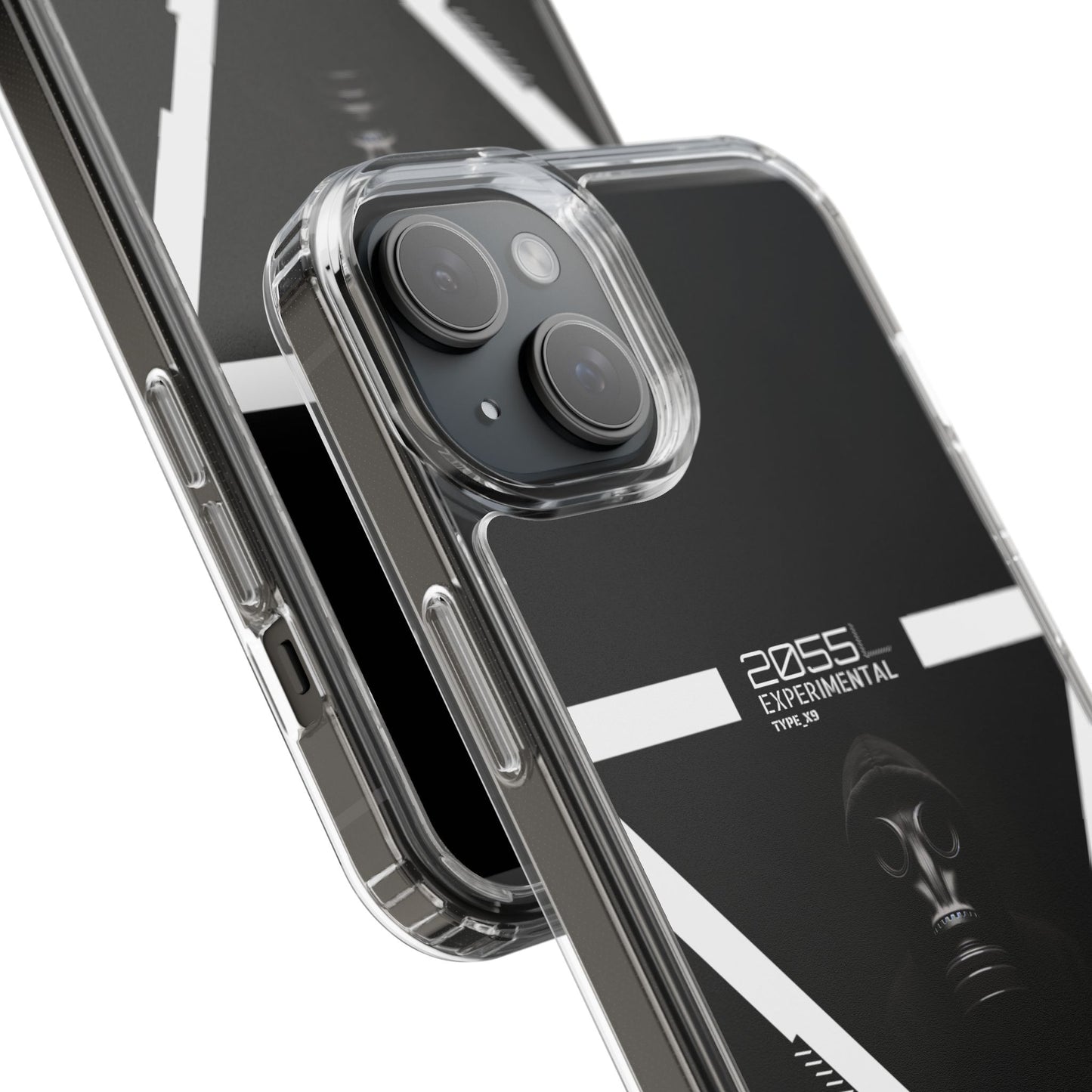 Clear Phone Case - Cyber Design Print