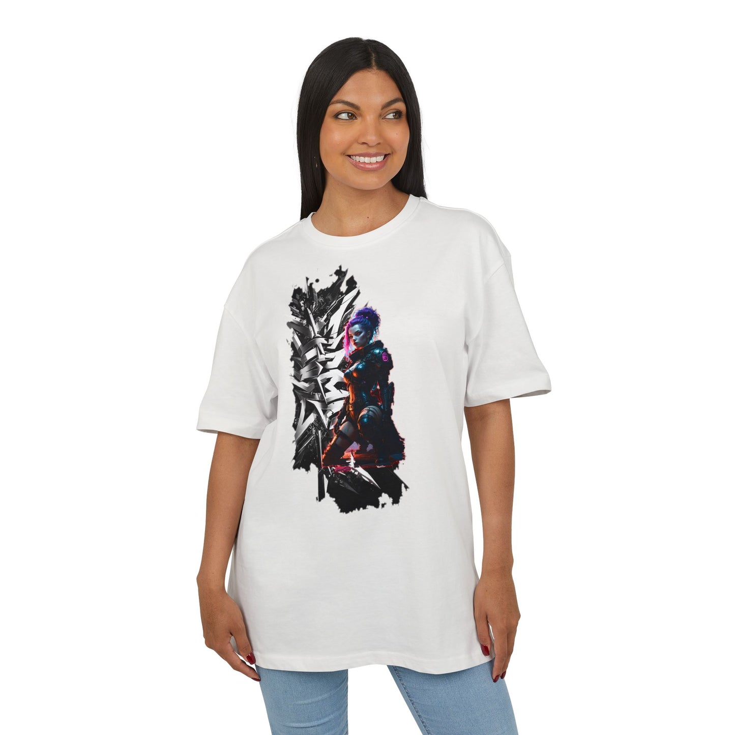 Unisex Graphic Oversize Tee, Trendy Streetwear Shirt, Casual Wear, Gift for Fashion Lovers, Summer Outfit, Everyday Comfort