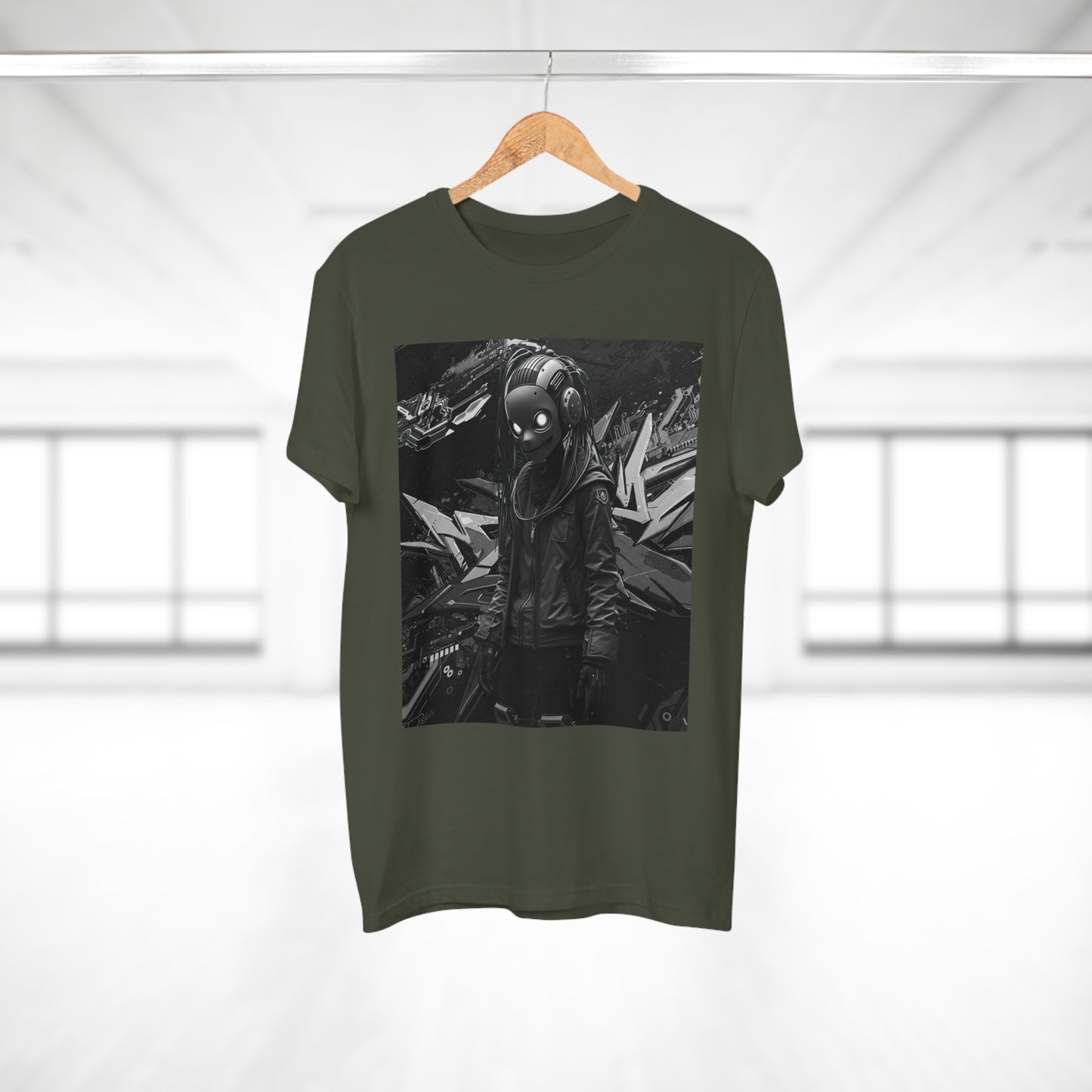 Urban Cyberpunk Unisex T-Shirt - Edgy Graphic Tee with Futuristic Design
