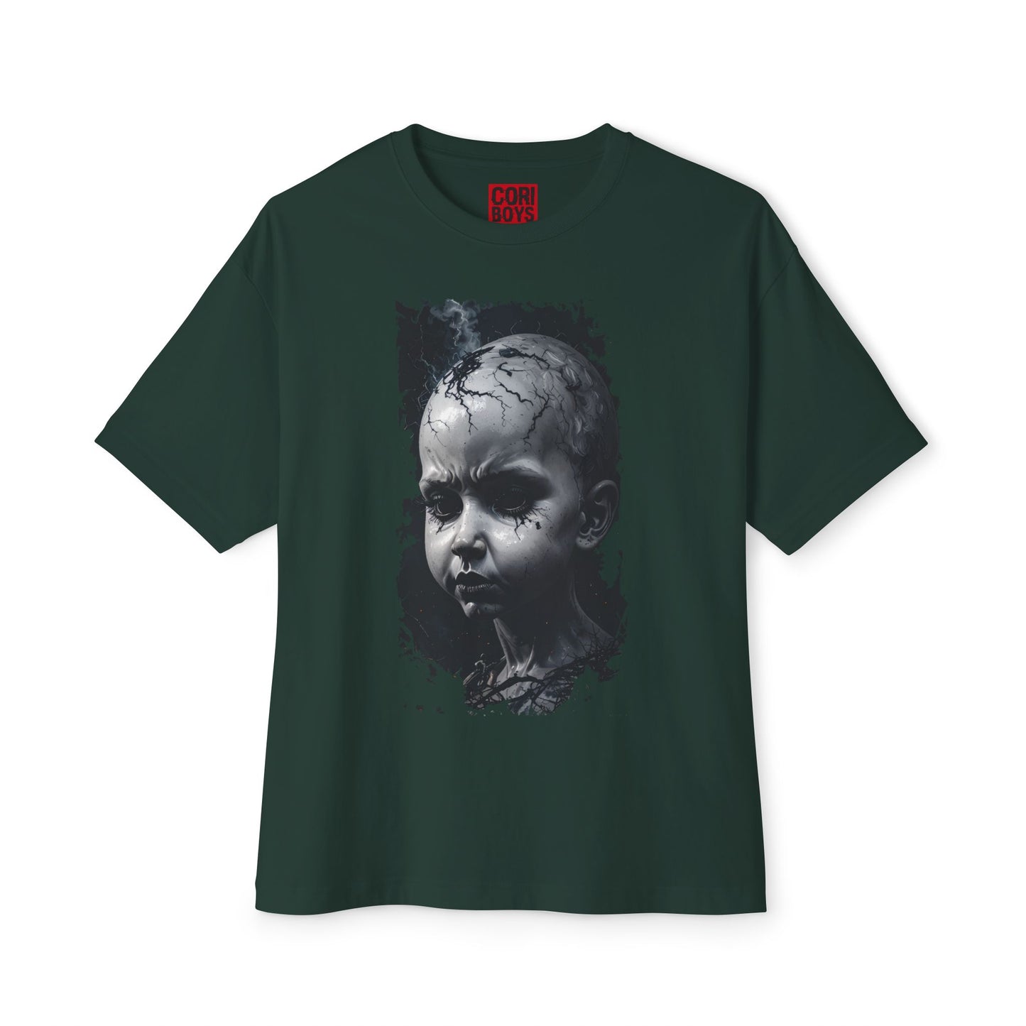 Edgy Unisex Oversized Tee - Streetwear Graphic Top, Casual Style, Everyday Wear, Unique Gift, Alternative Fashion