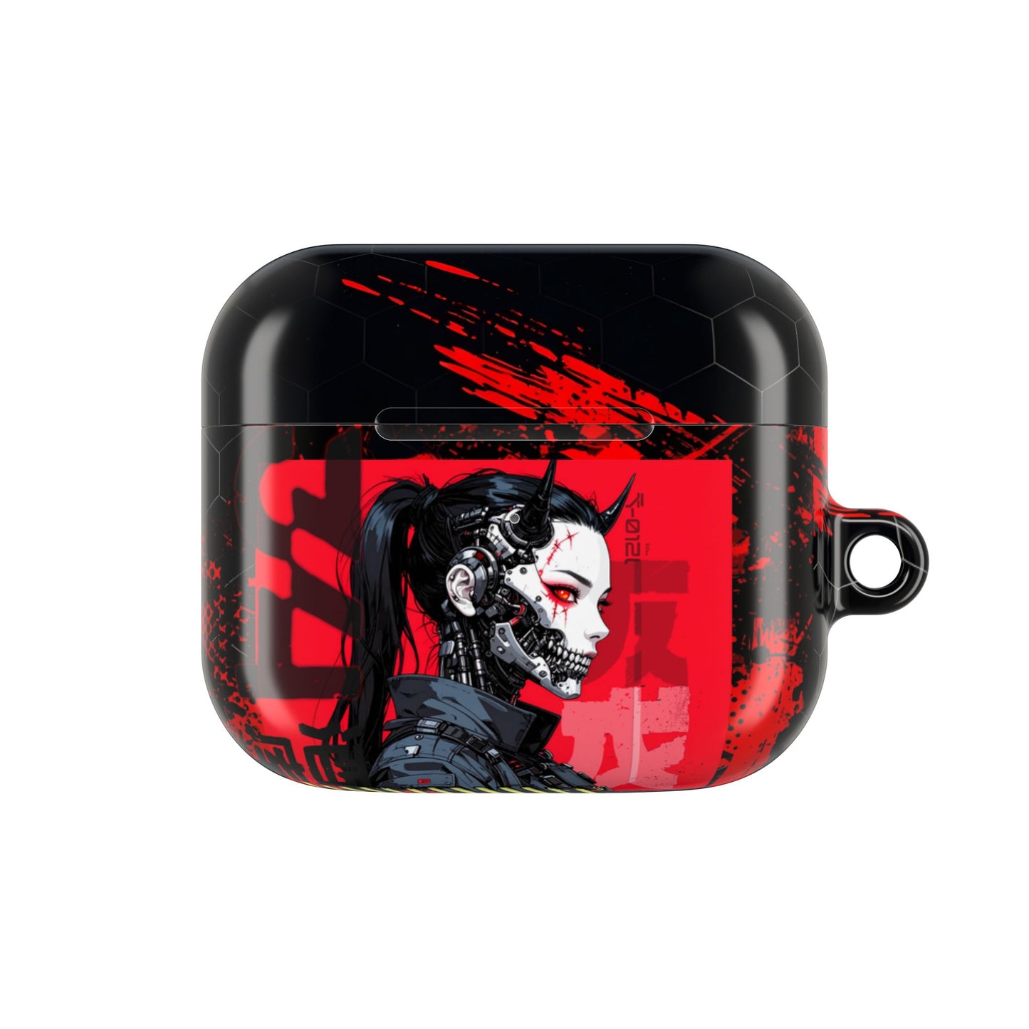 Cyberpunk AirPod Case - Stylish Reactive Design for Tech Lovers, Gifts for Gamers, Modern Charging Case, Unique Earbud Cover