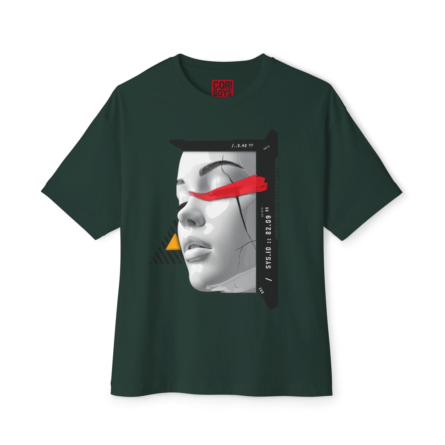 Chic Graphic Oversized Tee - Casual Wear, Streetwear, Art Tee, Gift for Her, Fashionable Comfort Wear