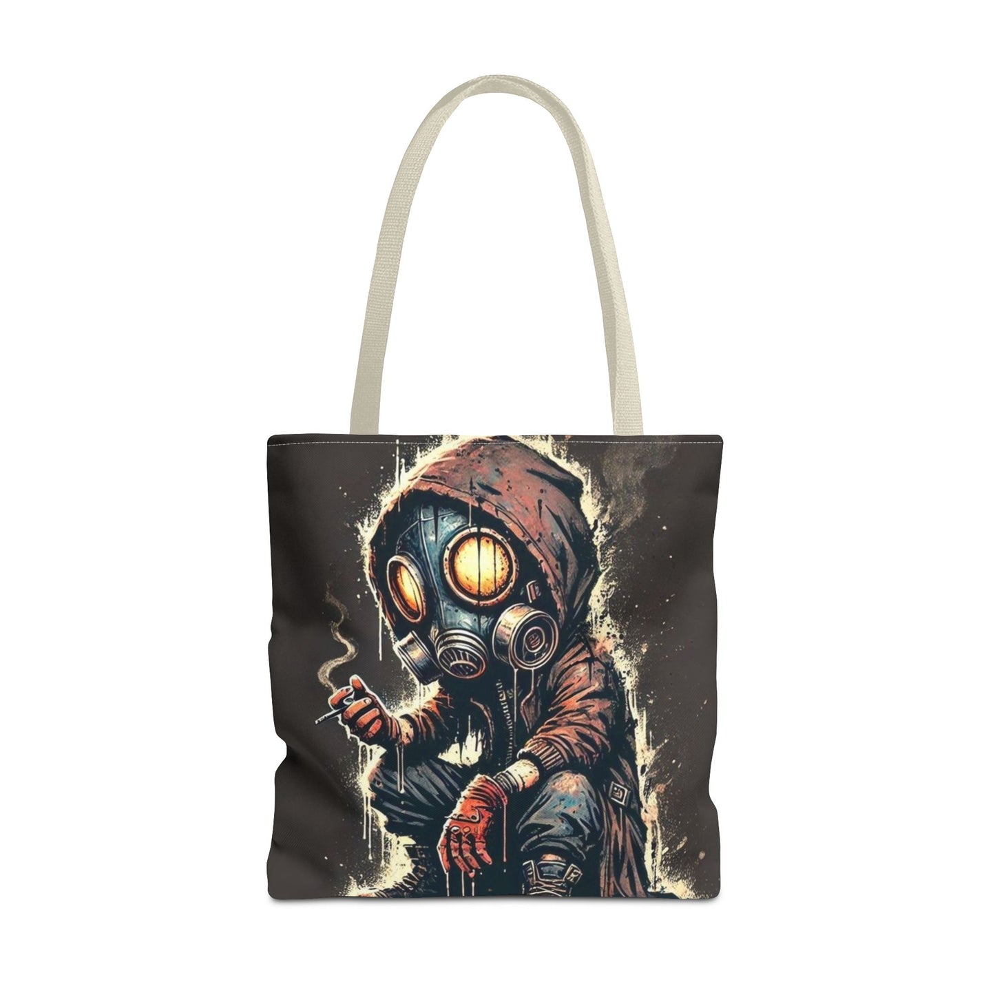 Gothic Tote Bag, Unique AOP Tote, Artful Shopping Bag, Edgy Gift for Her, Trendy Eco-Friendly Tote, Halloween Accessory