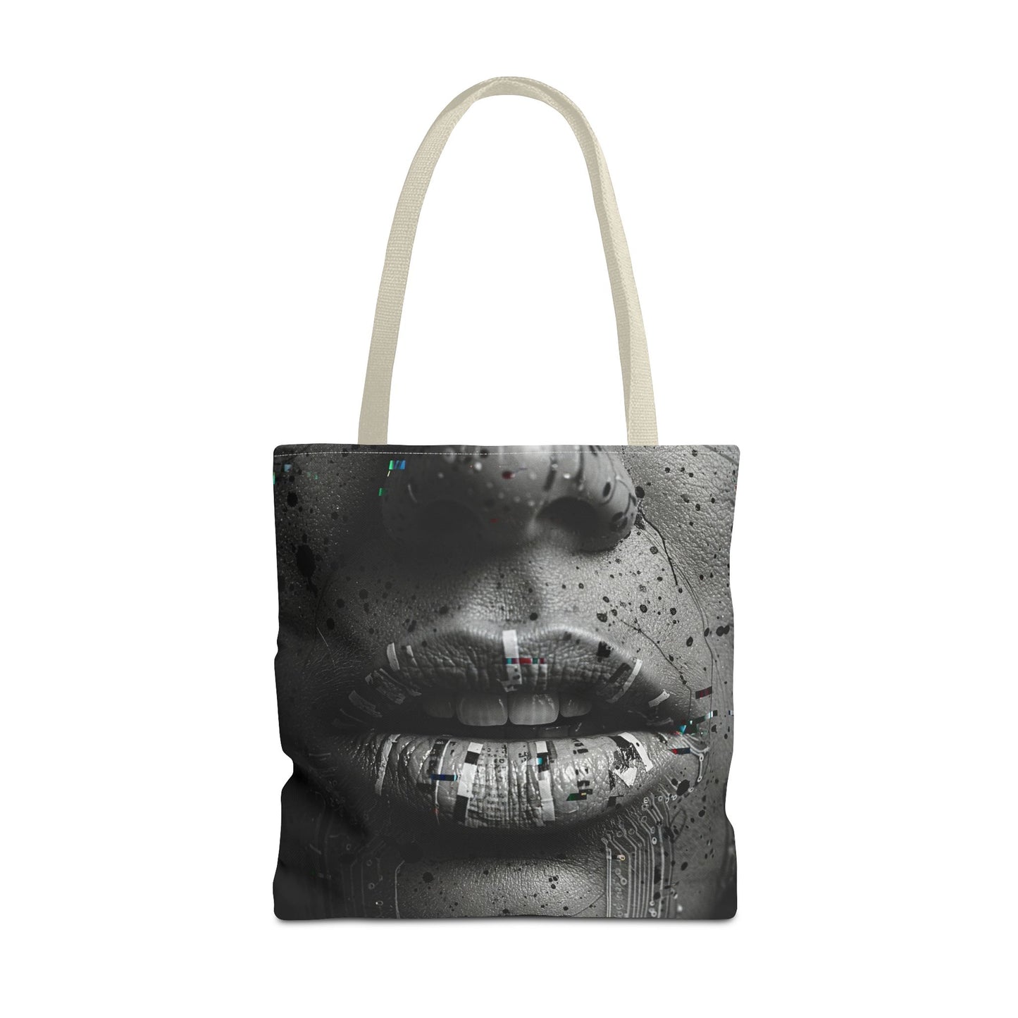 Stylish Graphic Tote Bag - Chic Everyday Carryall, Trendy Laptop Bag, Fashion Statement, Art-Inspired Gift, Eco-Friendly