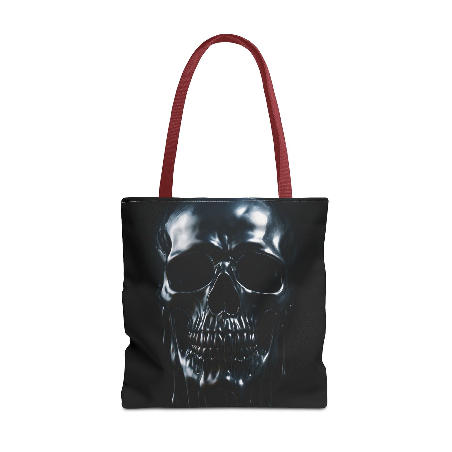 Gothic Skull Tote Bag, Edgy Fashion Accessory, Perfect for Halloween, Unique Gift Idea, Stylish Shopping Companion, All-Occasion Use