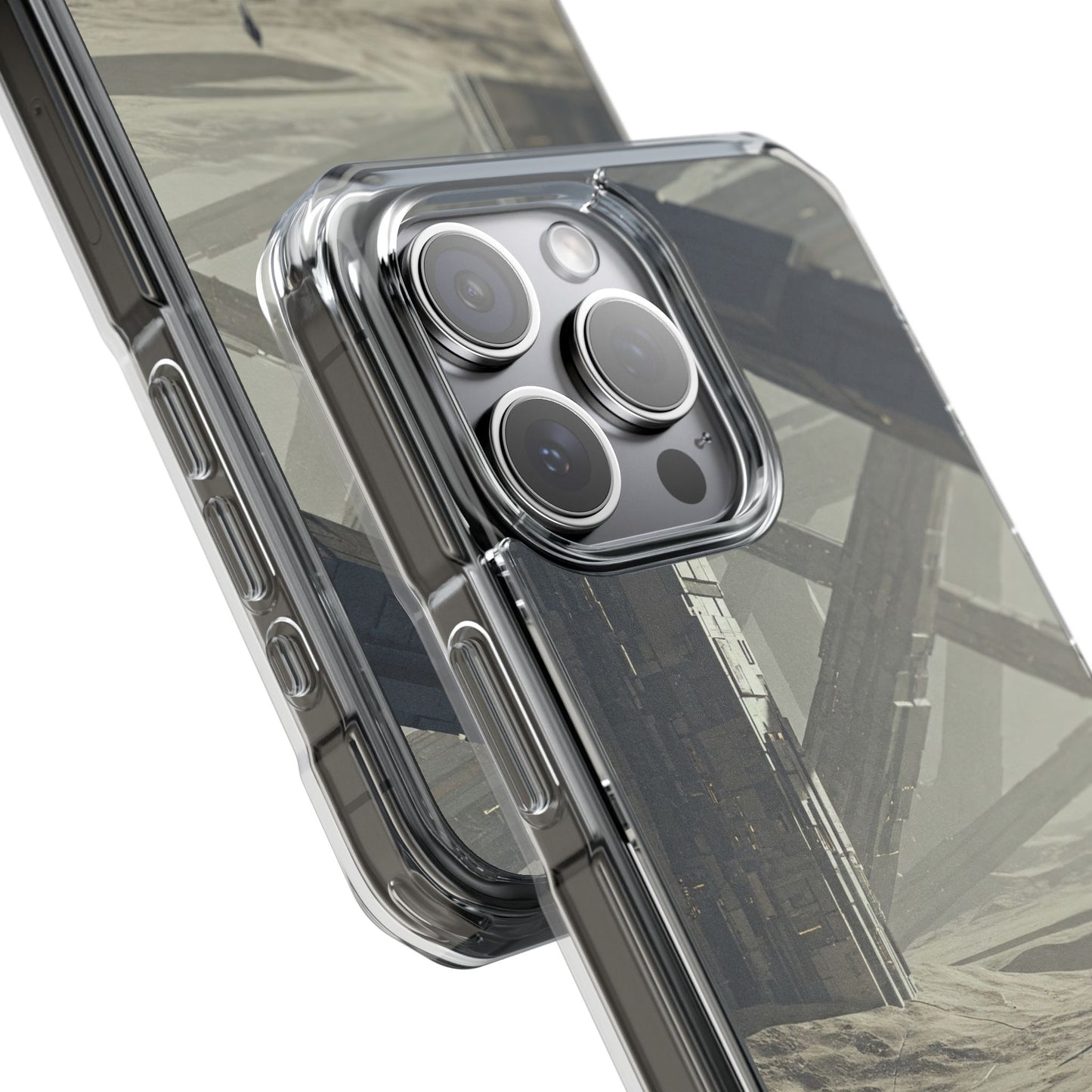 Magnetic Clear Impact Cases - Aesthetic Phone Protection, Unique Gift for Tech Lovers, Sleek Design for Minimalists