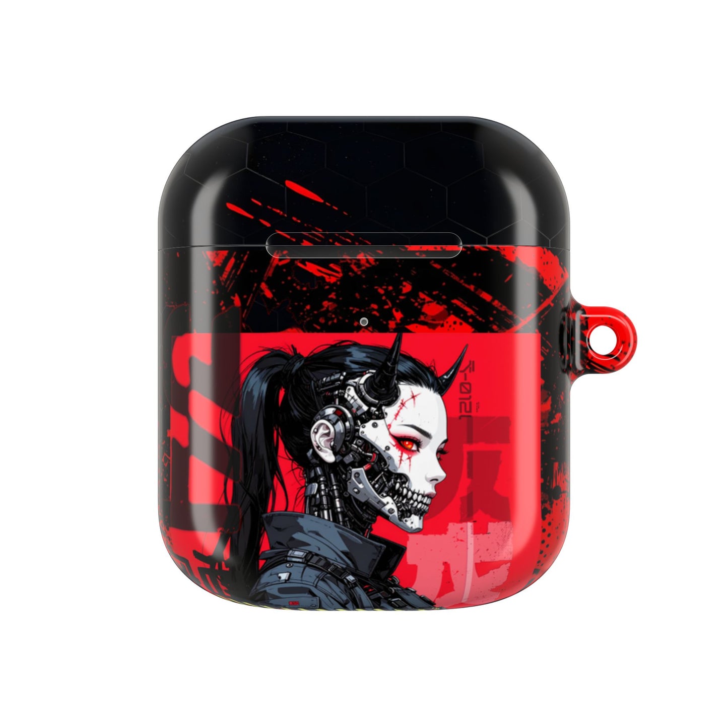 Cyberpunk AirPod Case - Stylish Reactive Design for Tech Lovers, Gifts for Gamers, Modern Charging Case, Unique Earbud Cover