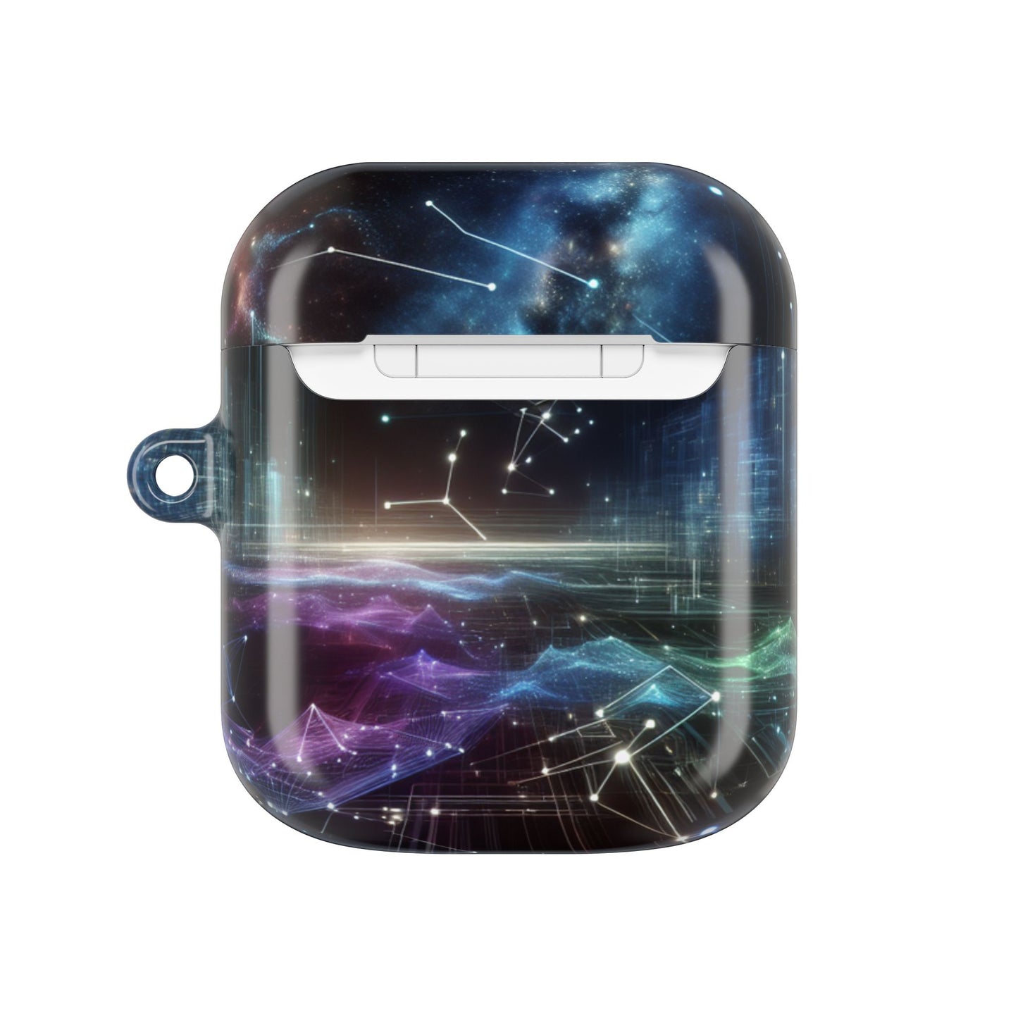 Cosmic Galaxy AirPod Cases, Astronaut Gifts, Space Themed Tech Accessories, Starry Night Earbuds Cover, Unique AirPods Holder