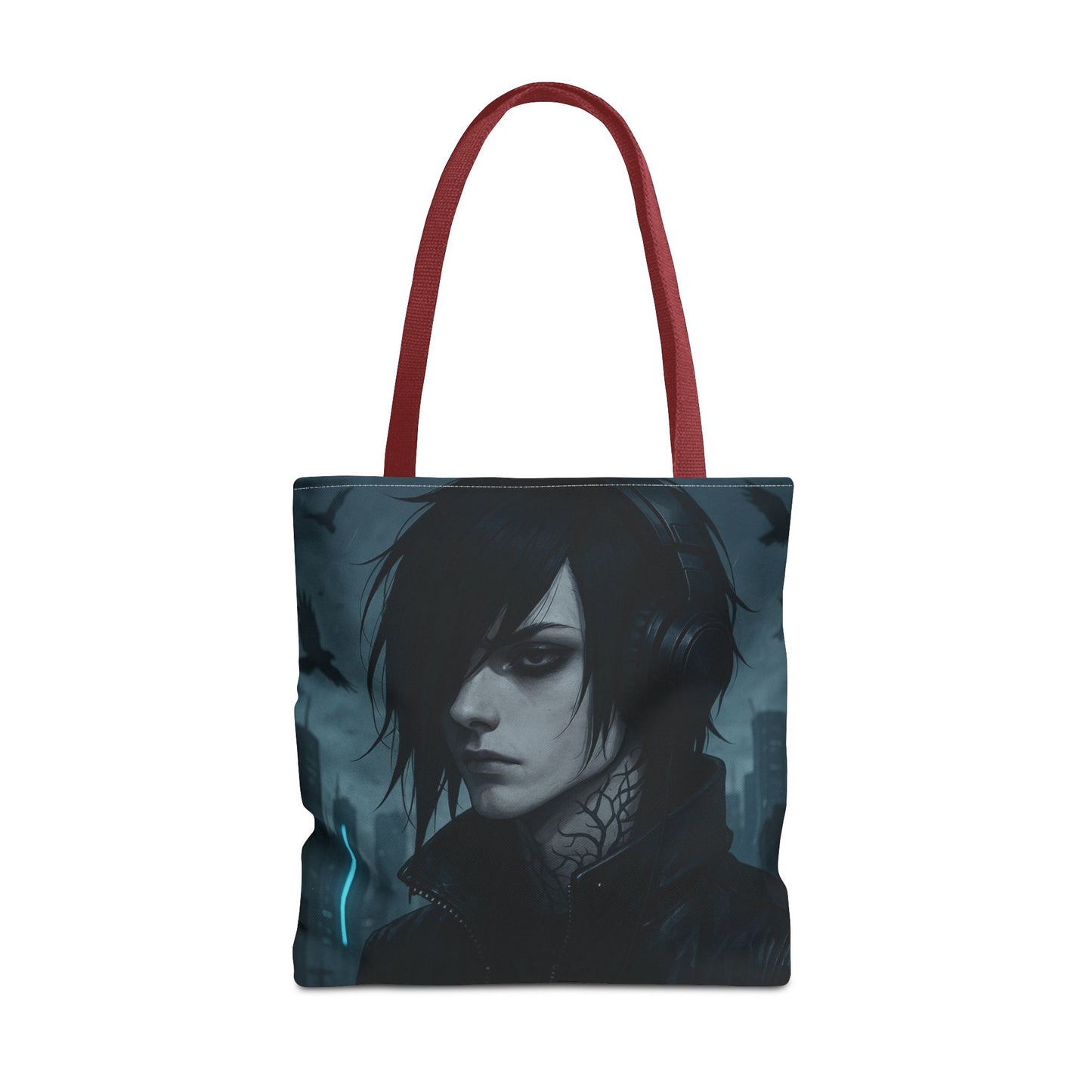 Gothic Art Tote Bag - Stylish Reusable Shopping Bag, Perfect for Music Concerts, Festivals, Gifts, Eco-Friendly Storage