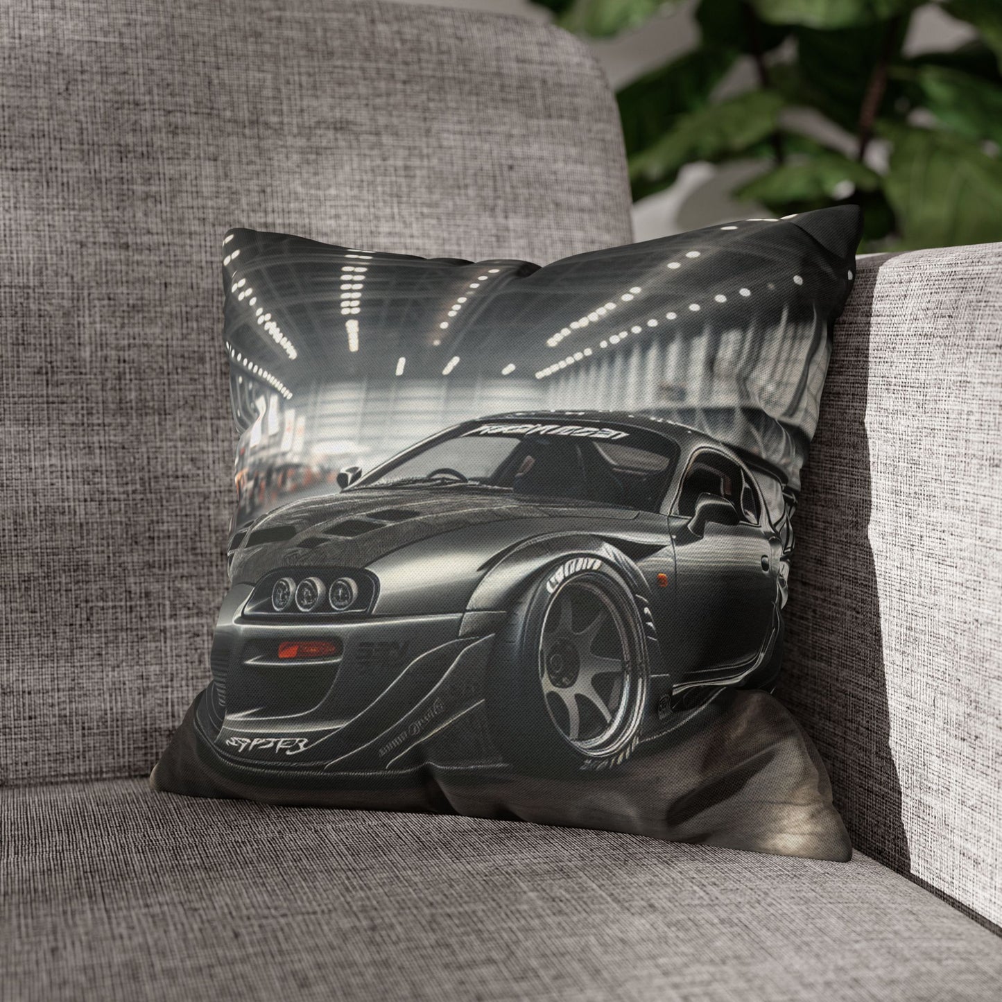 Car Enthusiast Pillowcase, Automotive Decor, Gift for Him, Racer Decoration, Motorsport Home Accessories