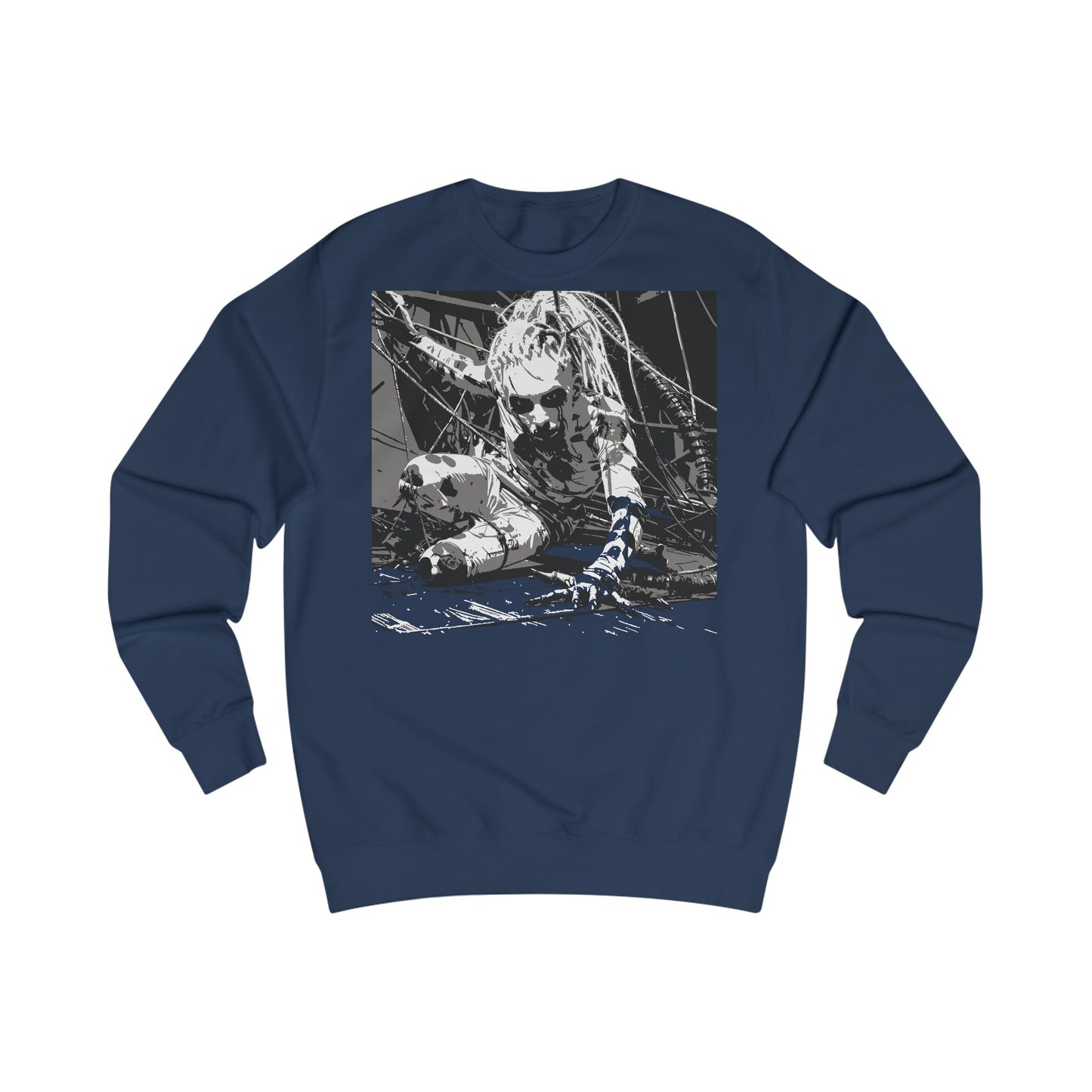 Artistic Unisex Sweatshirt - Ideal for Casual Wear, Gifts, Art Lovers, Streetwear Style, Cozy Fall Layering
