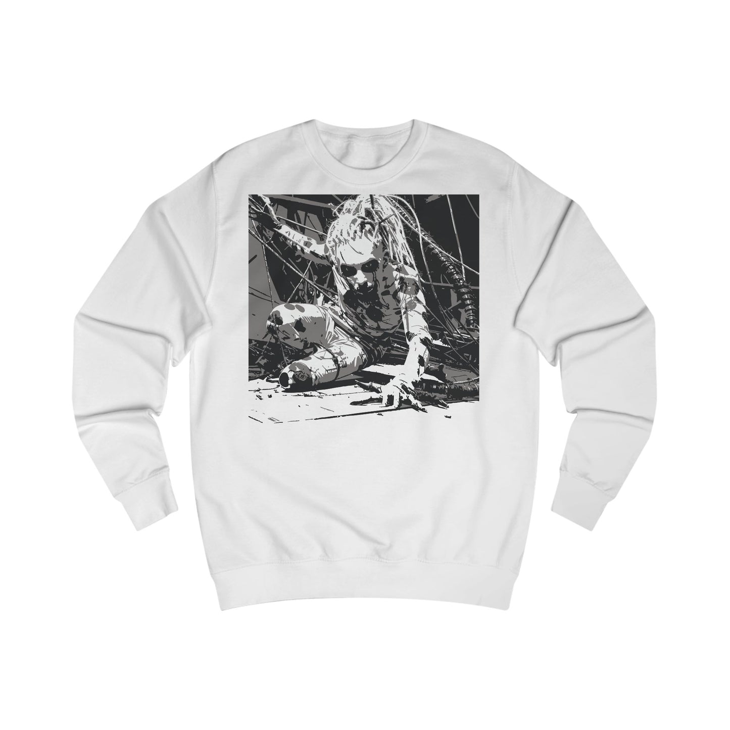 Artistic Unisex Sweatshirt - Ideal for Casual Wear, Gifts, Art Lovers, Streetwear Style, Cozy Fall Layering