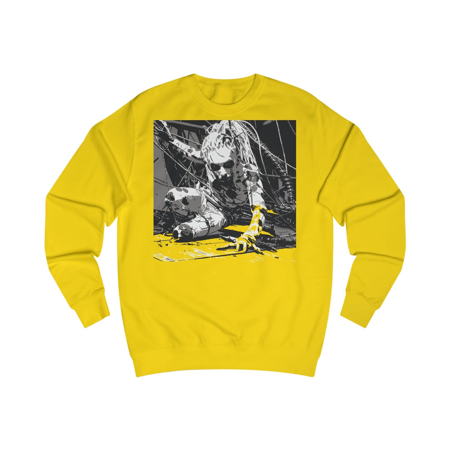 Artistic Unisex Sweatshirt - Ideal for Casual Wear, Gifts, Art Lovers, Streetwear Style, Cozy Fall Layering