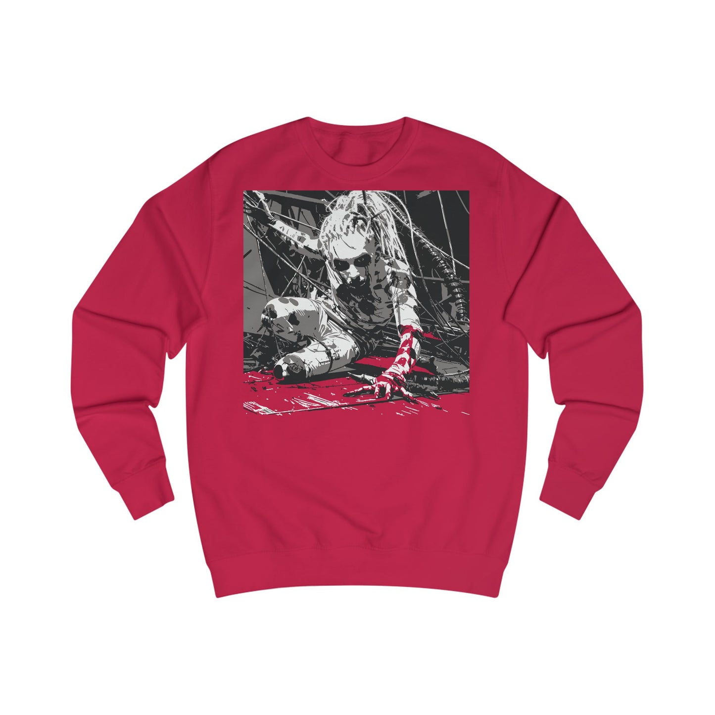 Artistic Unisex Sweatshirt - Ideal for Casual Wear, Gifts, Art Lovers, Streetwear Style, Cozy Fall Layering