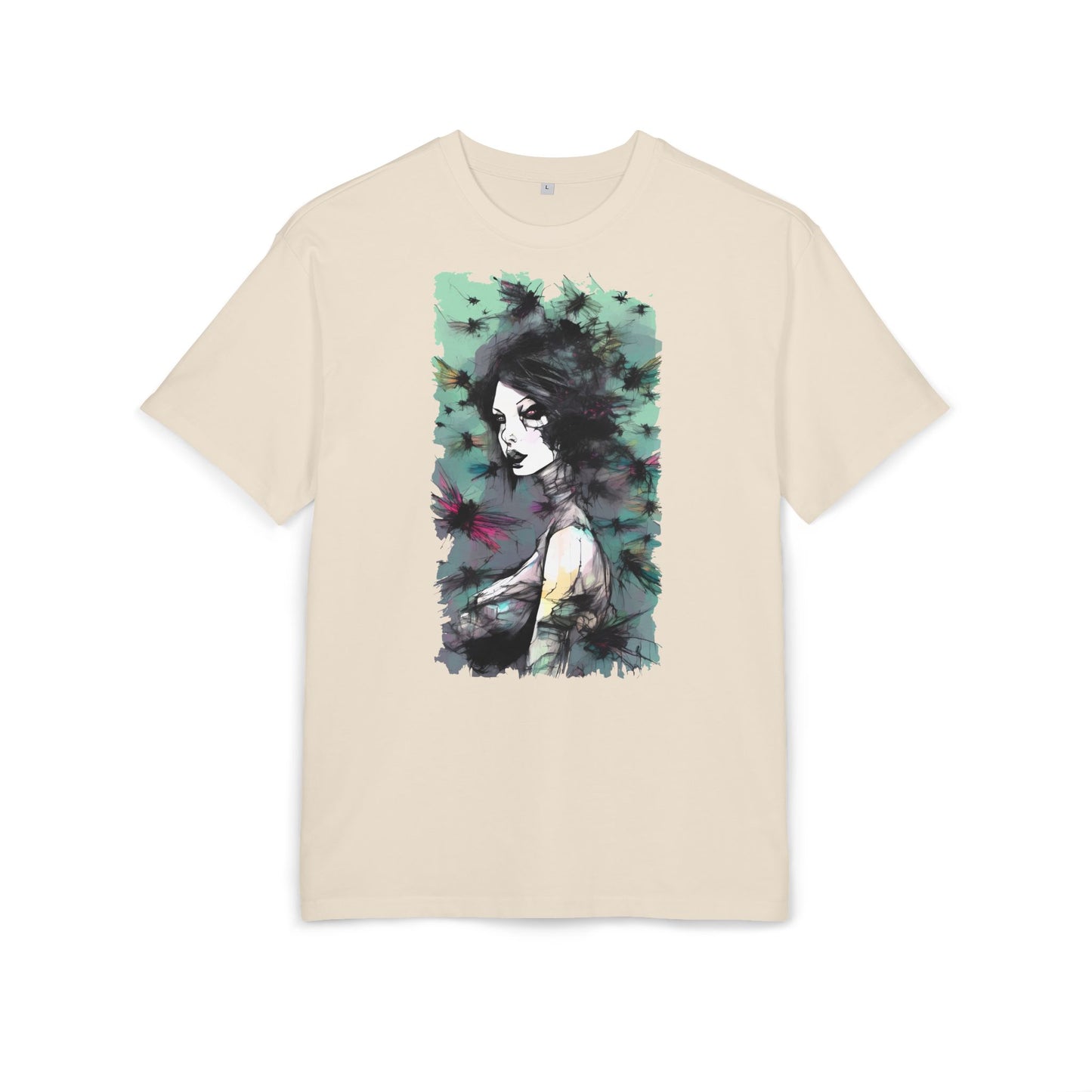 Artistic Oversize Tee - Unique Graphic Shirt for Creative Souls, Comfortable Fashion for Art Lovers, Unisex Casual Wear