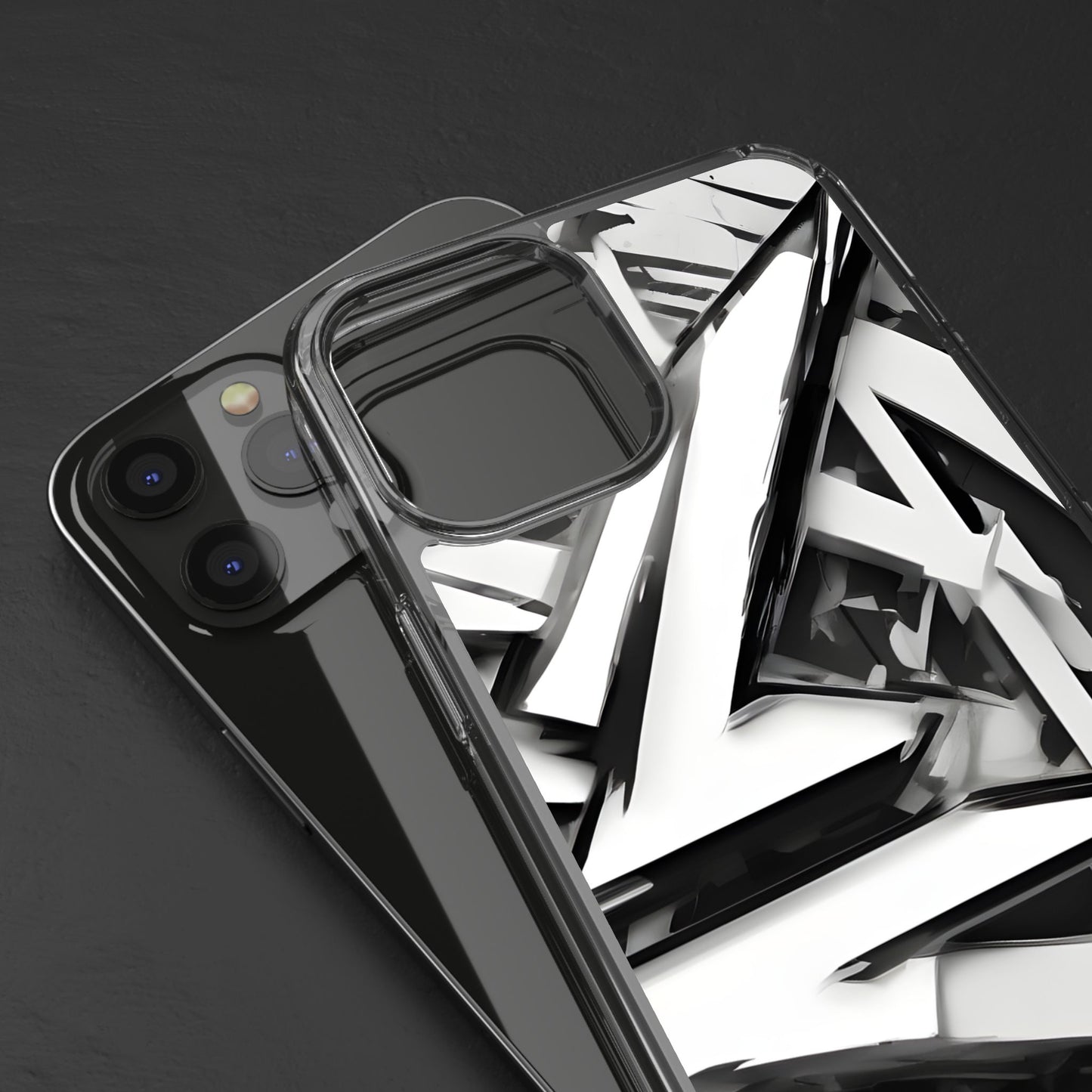 Phone Case, Abstract Futuristic Design