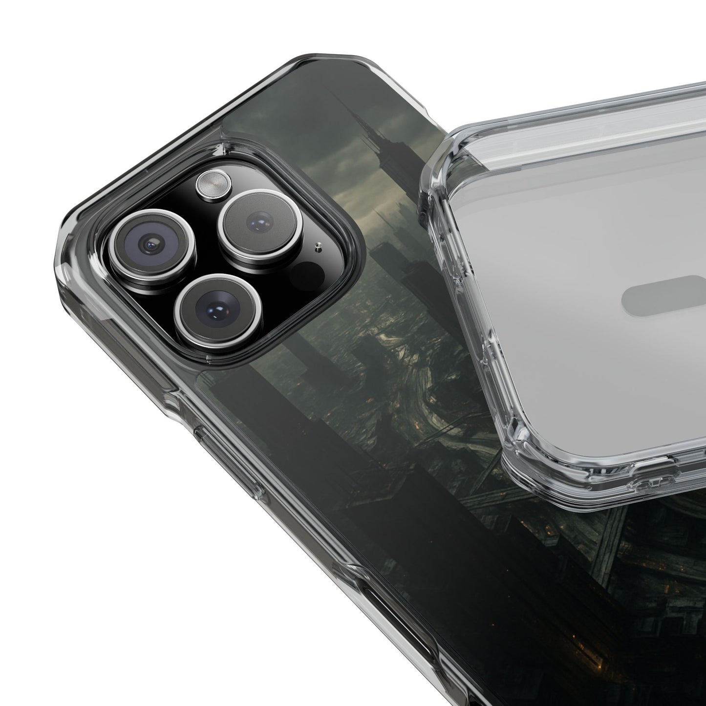 Magnetic Clear Impact Cases for a Stylish and Protective Phone Add a Futuristic Touch, Gift for Tech Lovers, Birthday or Holiday Present